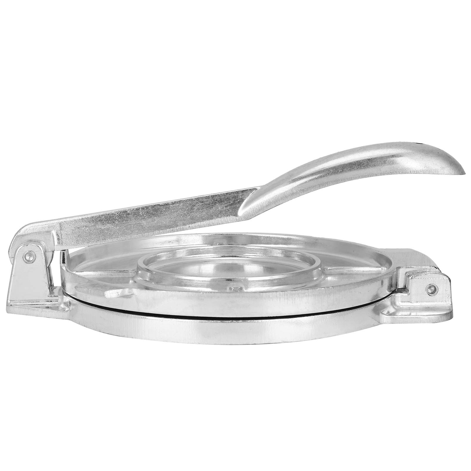 **Premium Cast Iron Tortilla Press Maker - Heavy Duty Corn & Flour Dough Press for Homemade Tortillas, Arepas, Empanadas & Patacones - Perfect for Mexican, Latin & South American Cuisine**