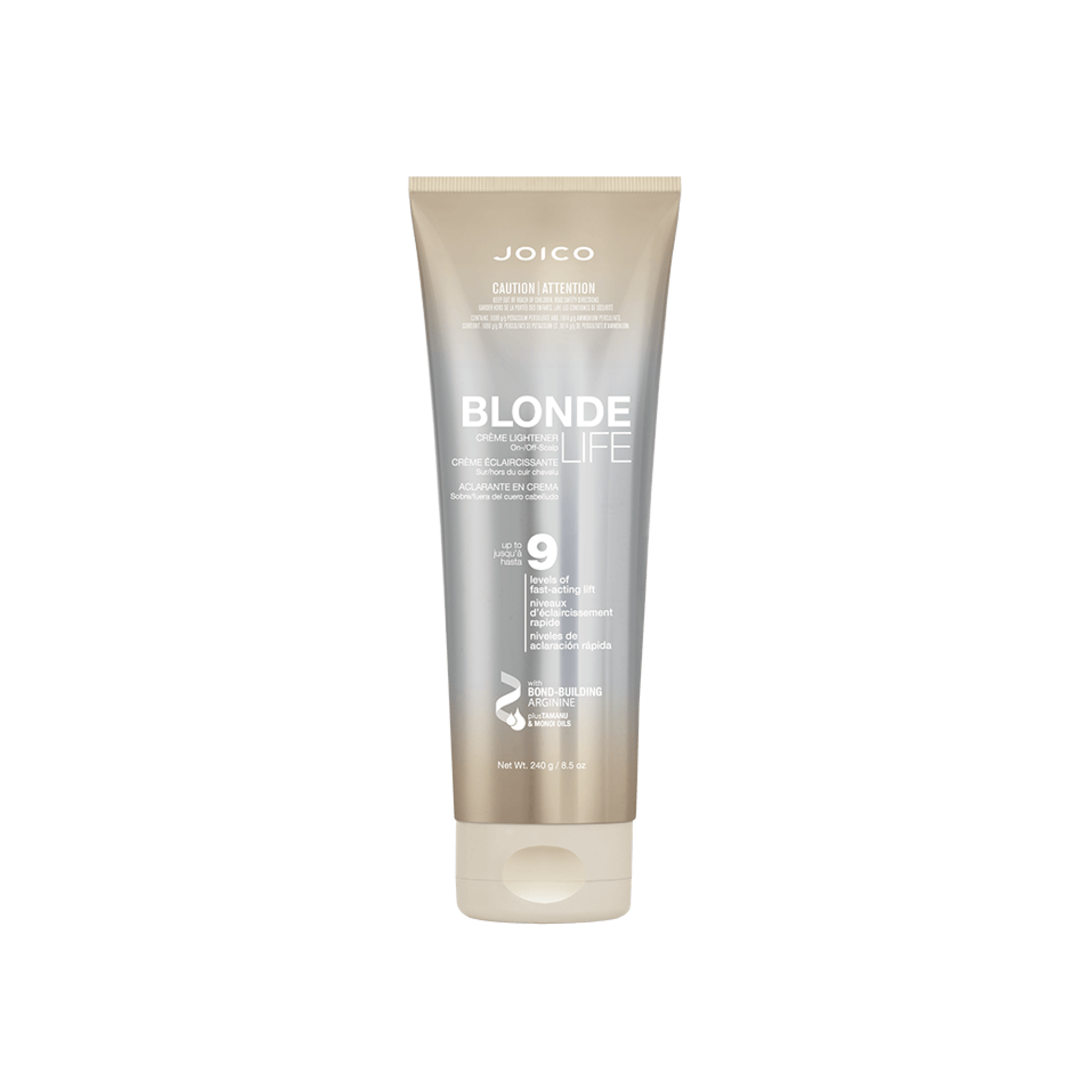Blonde Life Cream Lightener - Professional Hair Lightening Cream for Blonde & Highlighted Hair - Perfect for Salon & At-Home Use