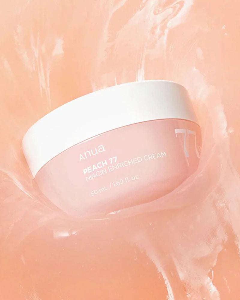Anua Peach 77% Enriched Cream - Moisturizing Face Cream for Dry Skin, Hydrating & Nourishing - Perfect for Daily Skincare Routine & Night Care