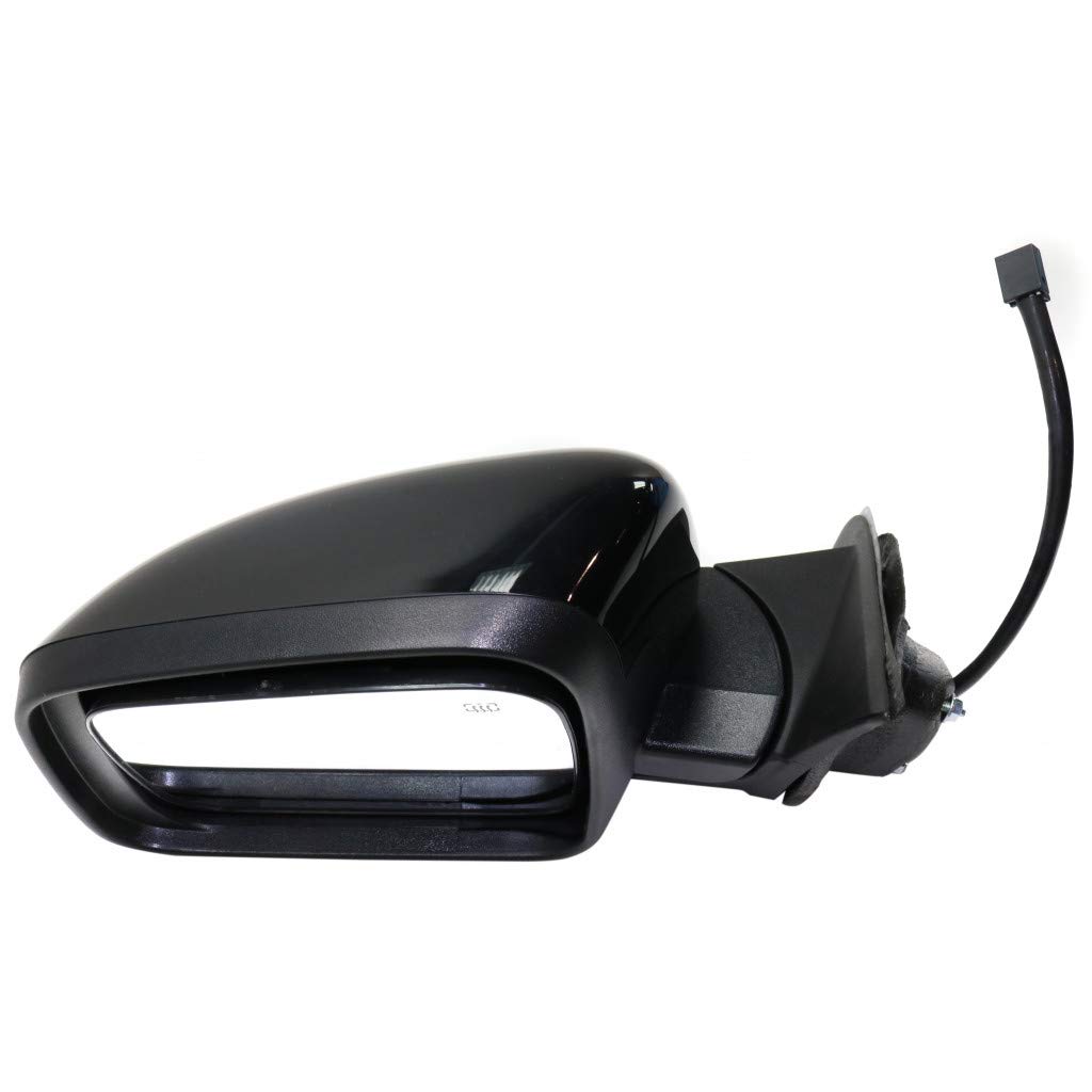 2011-2013 Jeep Grand Cherokee Power Heated Side Mirror Replacement - Driver Side Outer Rear View Mirror with GU5 Code & Paint-to-Match (Part# CH1320394/1JR97TZZAN) - Perfect for Winter Driving & Enhanced Visibility