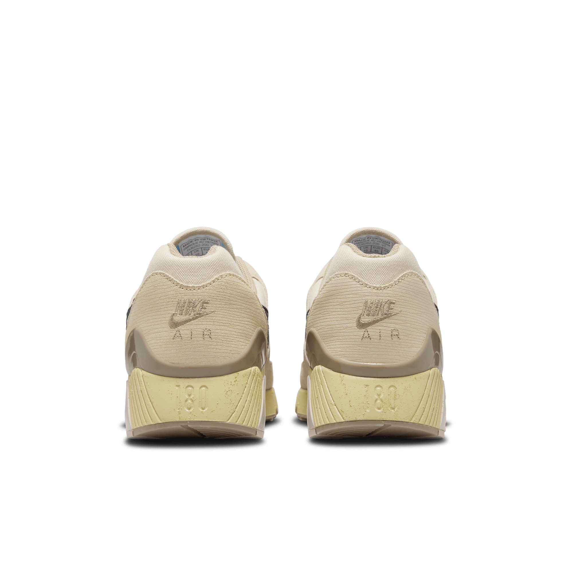 Nike Air 180 Light Khaki/Psychic Blue - Retro Running Shoes for Men | Comfortable Sneakers for Jogging, Gym Workouts & Casual Wear