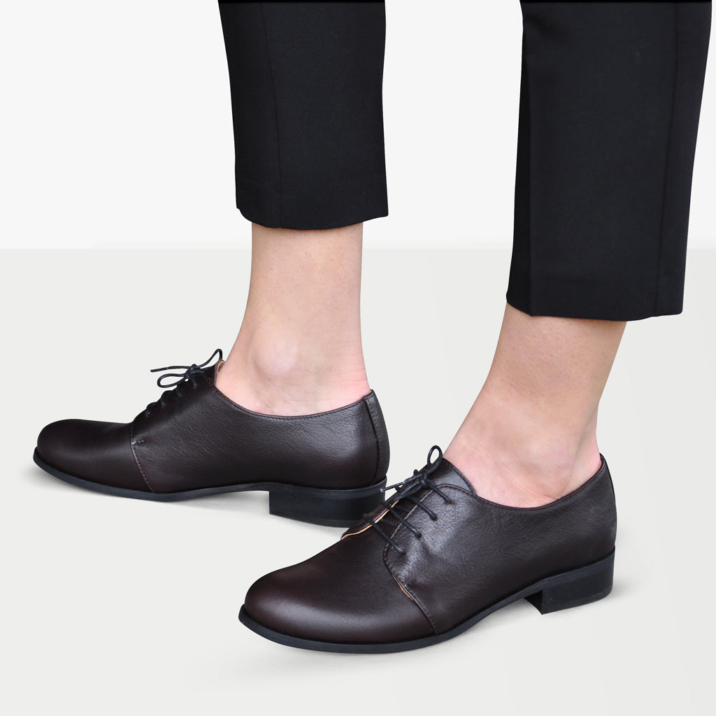 Hendrick Men's Casual Derby Shoes - Comfortable Leather Loafers for Business & Everyday Wear - Perfect for Office, Travel & Smart Casual Outfits