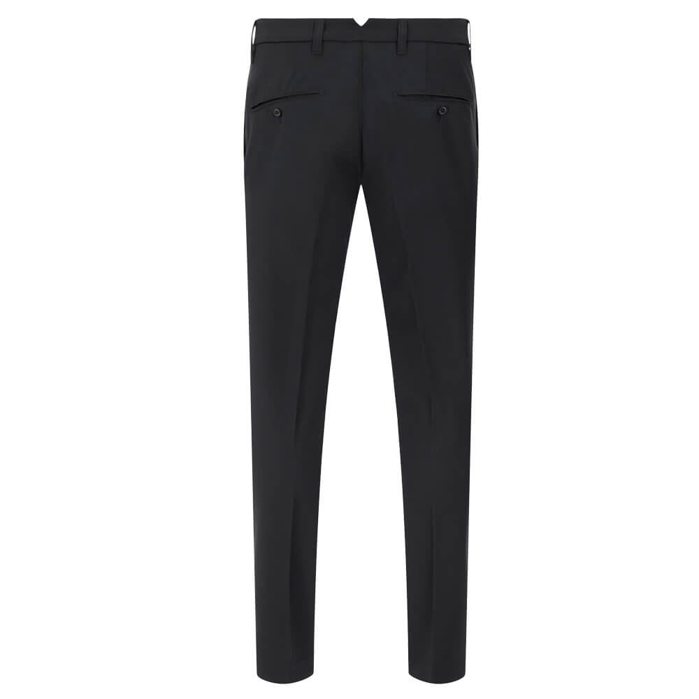 J. Lindeberg Ellott Bonded Fleece Black Men's Golf Pants - Comfortable Stretch Waterproof Trousers for Golfing & Outdoor Activities