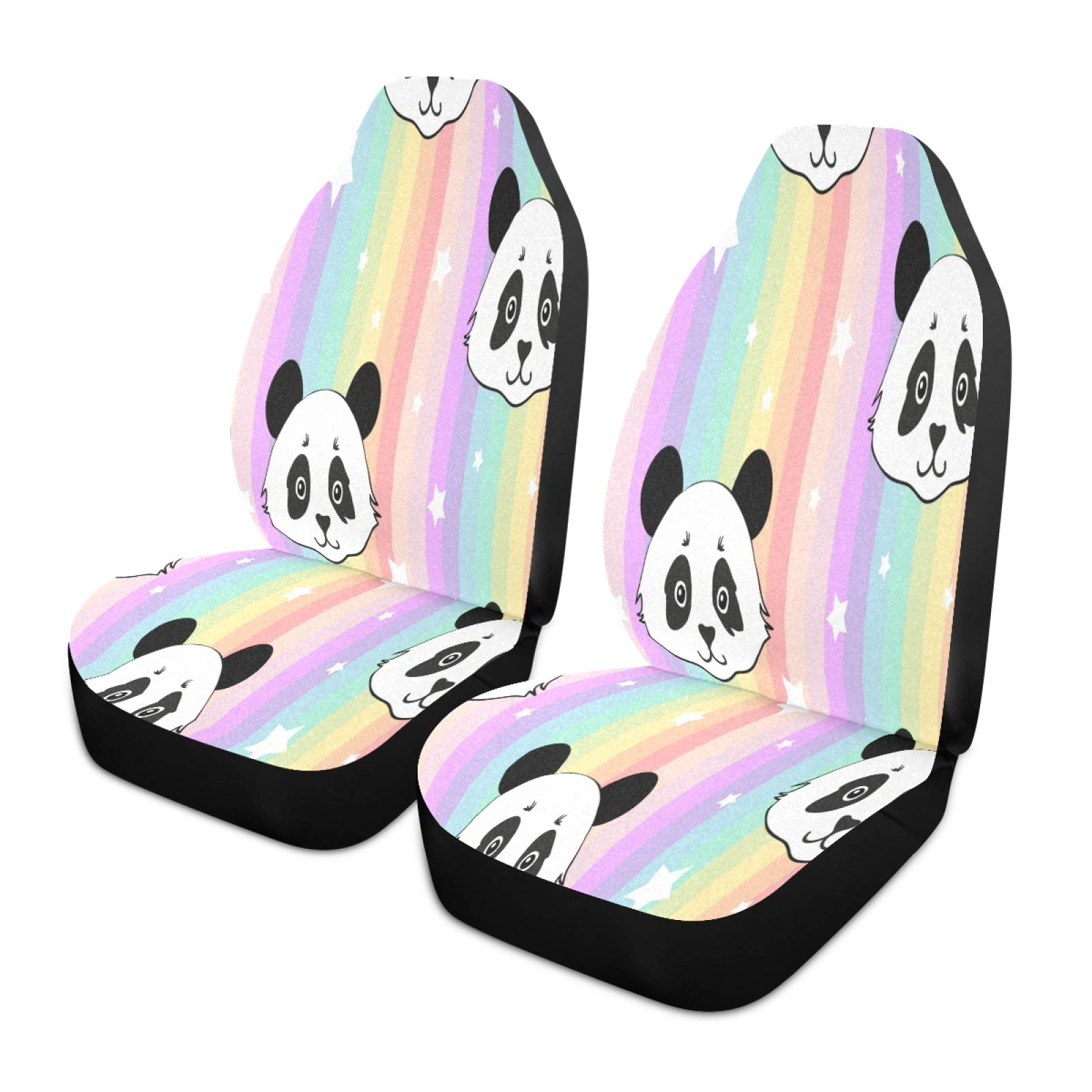Lavender Flower Car Seat Covers - Non-Slip, Breathable & Waterproof Universal Front Seat Protectors (1 Pack) | Perfect for Daily Commute, Road Trips & Car Interior Protection