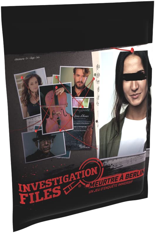 Goliath Investigation Files: Murder in Berlin - Cooperative Mystery Board Game for Teens & Adults - Escape Room Style Puzzle Solving - Ages 14+ | Perfect for Family Game Nights & Detective-Themed Parties