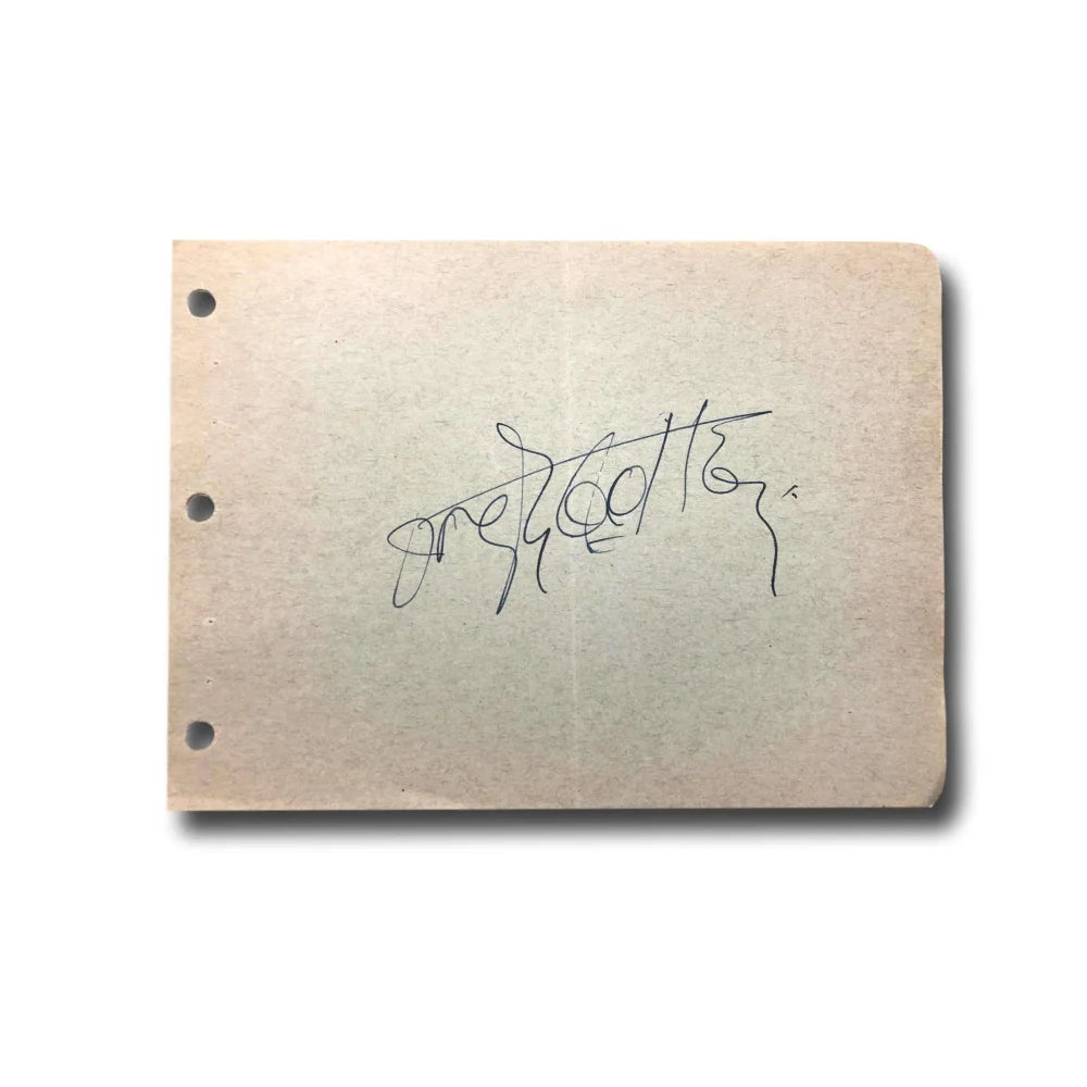 Joseph Cotten Hand Signed Album Page Cut with JSA COA - Authentic Citizen Kane Actor Autograph - Perfect for Movie Memorabilia Collectors & Classic Film Fans