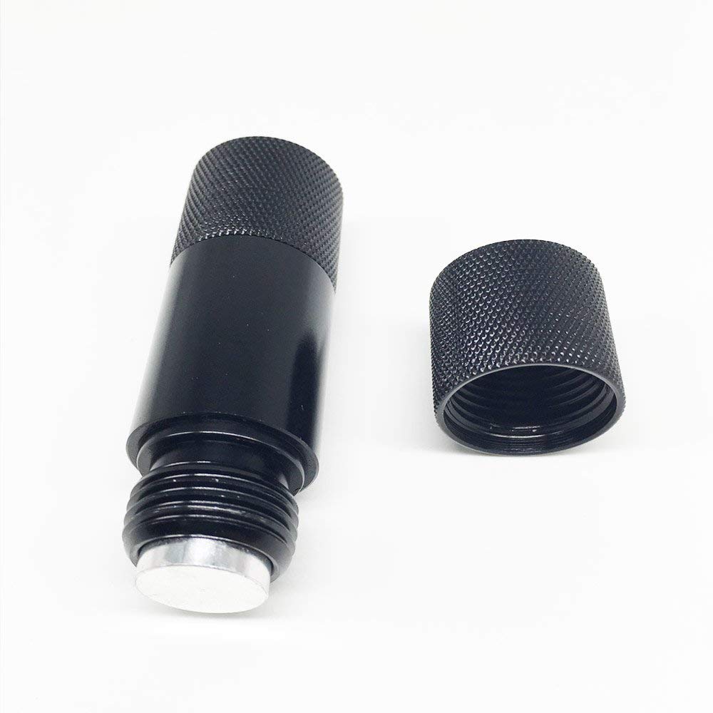 Premium Spice & Herb Grinder - Black Lipstick Design for Tobacco, Herbs & Spices - Perfect for Cooking, Baking & DIY Blends