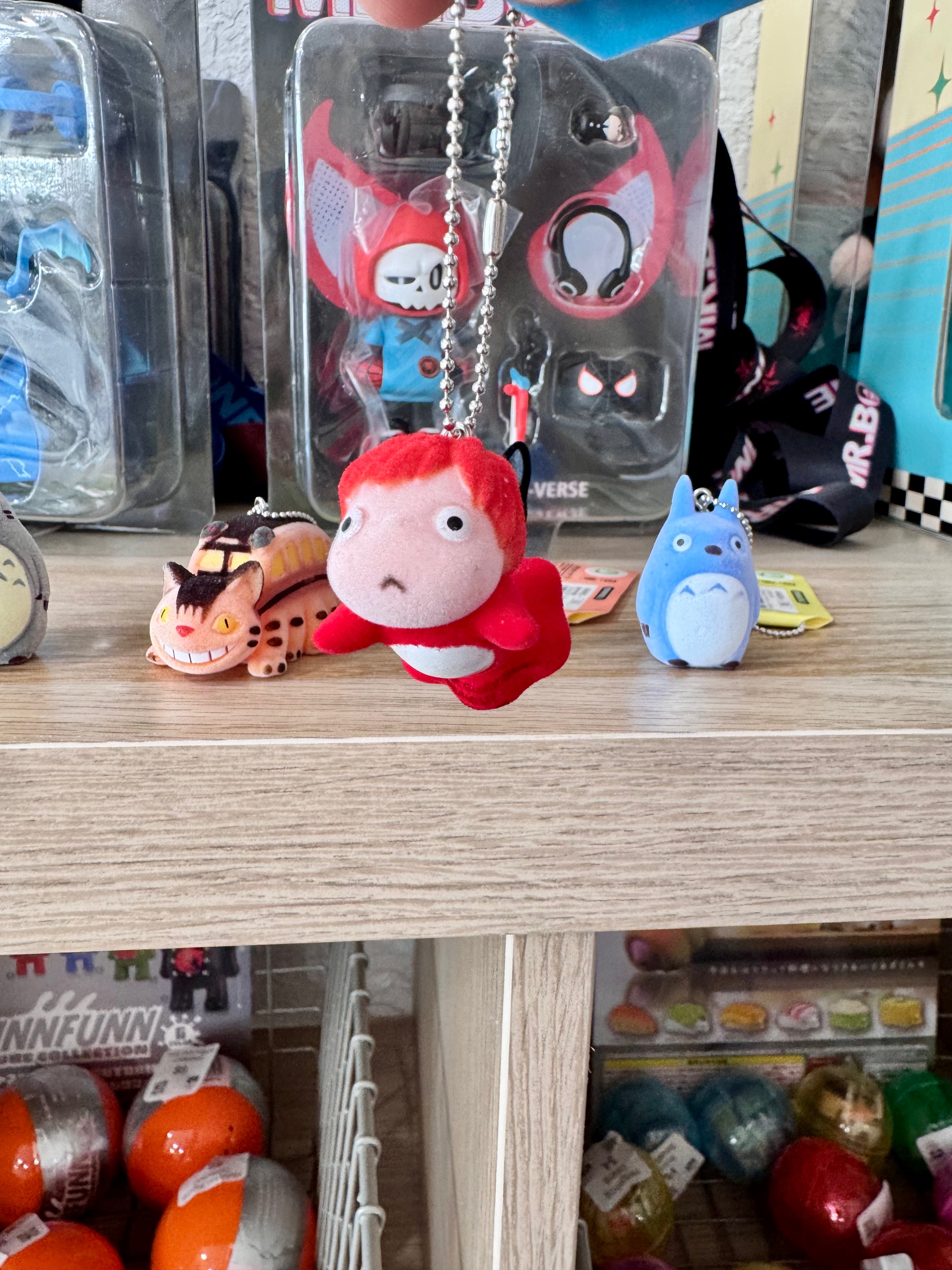 Studio Ghibli My Neighbor Totoro & Kiki's Delivery Service Anime Keychain - Perfect for Ghibli Fans, Cosplay Accessories, and Gift Giving