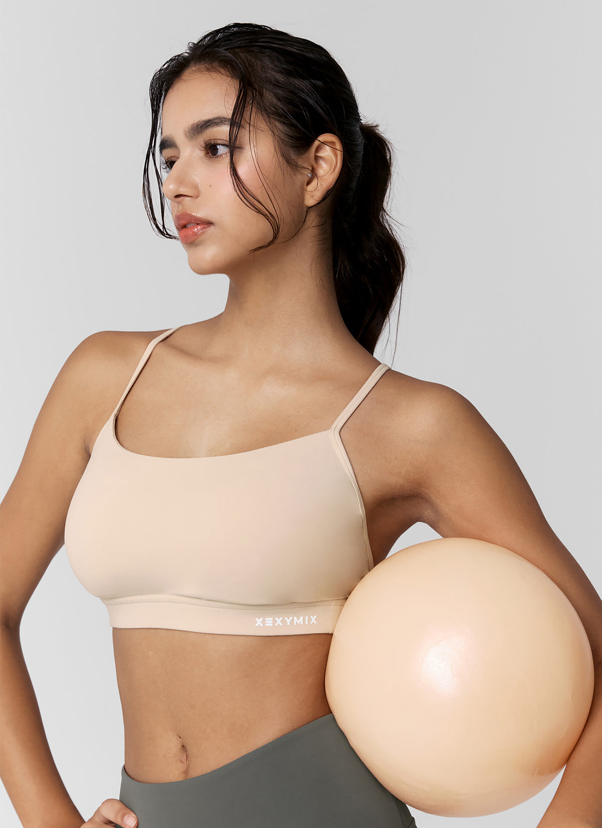Comfort Up Cross Back Bra Tops for Women - Seamless Yoga Sports Bras with Adjustable Straps - Perfect for Workout, Running, Gym & Lounge Wear