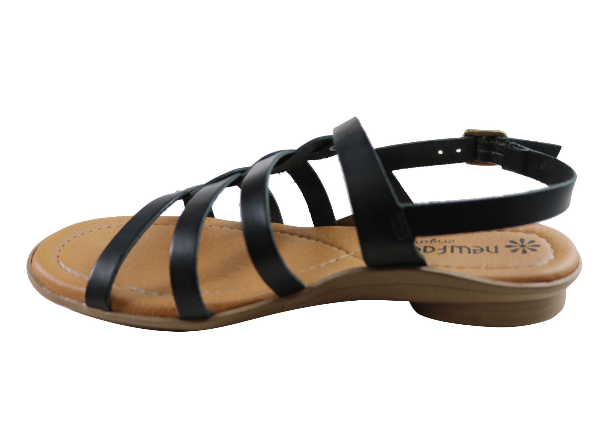 Estella Women's Comfortable Leather Sandals - Handmade in Brazil - Casual Summer Walking Shoes for Beach, Travel & Everyday Wear