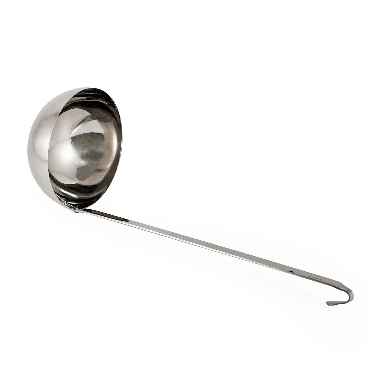 Premium 18/8 Stainless Steel Serving Ladle - 13.5 fl oz (400ml) Soup Spoon - Ideal for Kitchen, Catering & Buffet Serving
