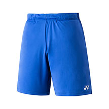 Yonex 15087 Men's Tournament Style Badminton Shorts - Dark Blue, Above Knee Cut - Breathable & Quick-Dry for Tennis, Volleyball & Gym Workouts