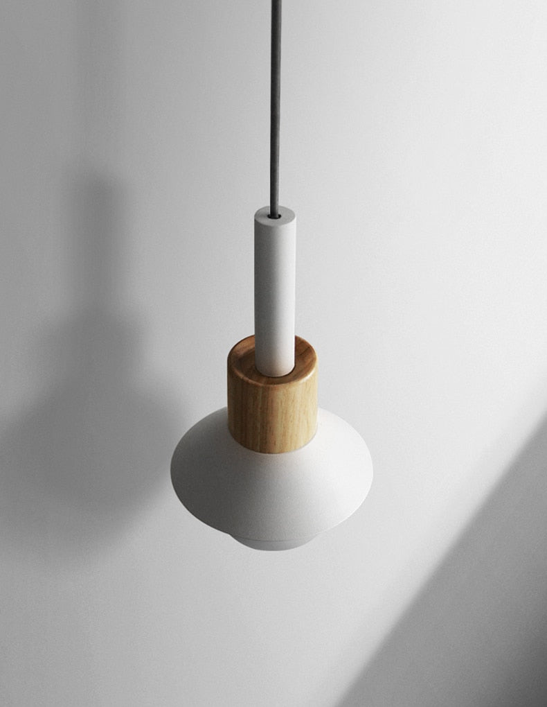 Stylish Astrid Metal & Wood Pendant Lights - Modern Industrial Ceiling Lighting for Kitchen, Dining Room & Living Room Decor