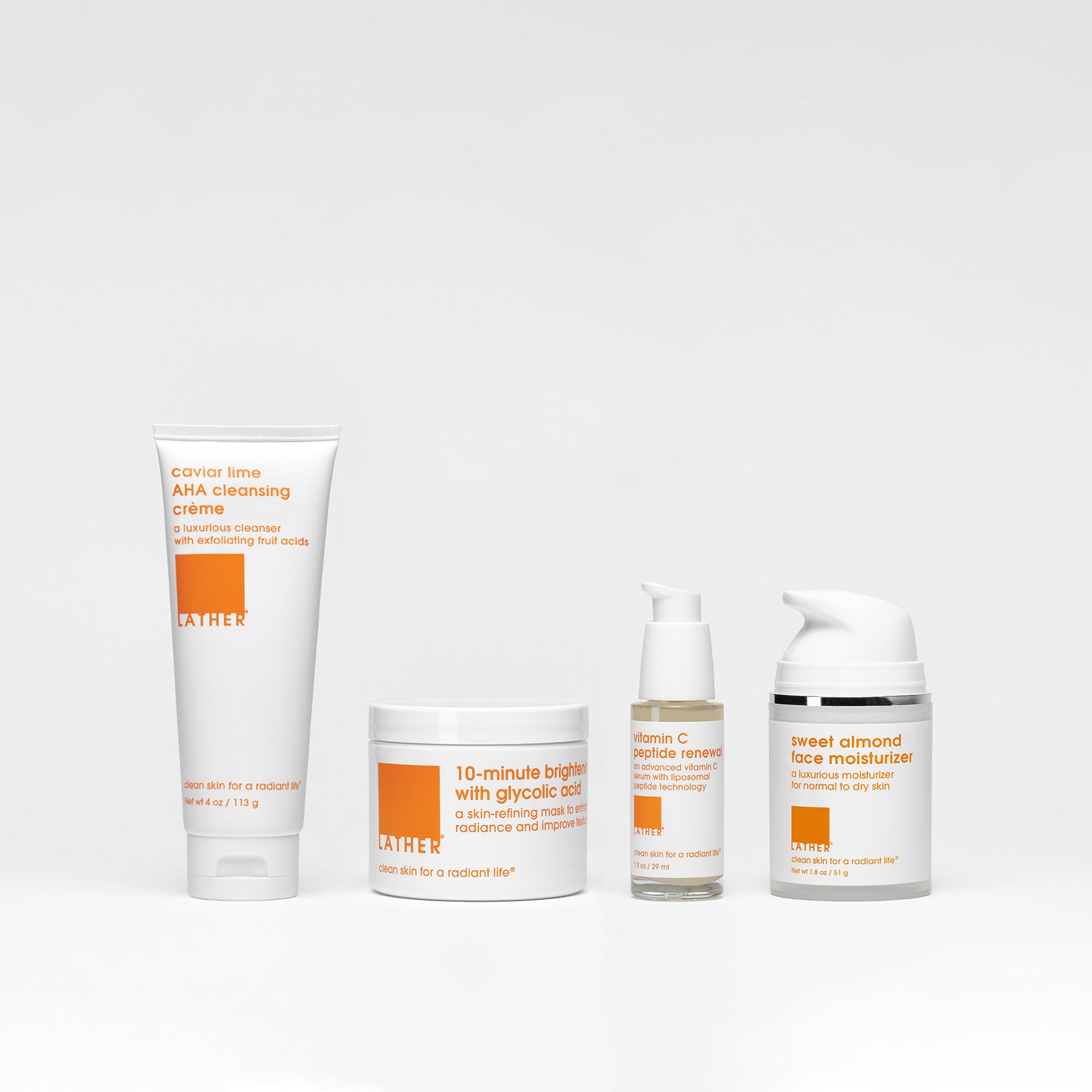 Radiance Routine Skincare Set - Brightening & Hydrating Facial Care for Glowing Skin | Perfect for Daily Use & Nighttime Skincare Routine