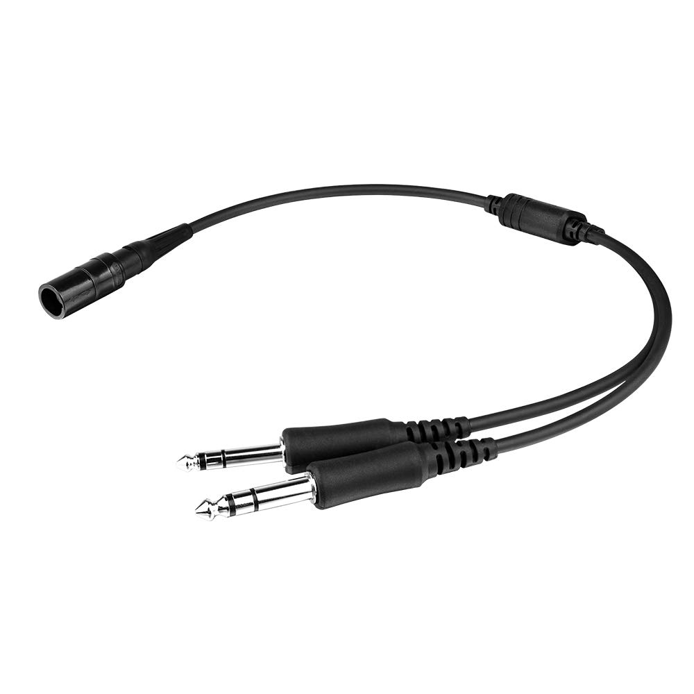 Spider Wireless Aviation Headset Adapter for Bose A20 - LEMO 6Pin to General Aircraft (GA) - Perfect for Pilots & Flight Training