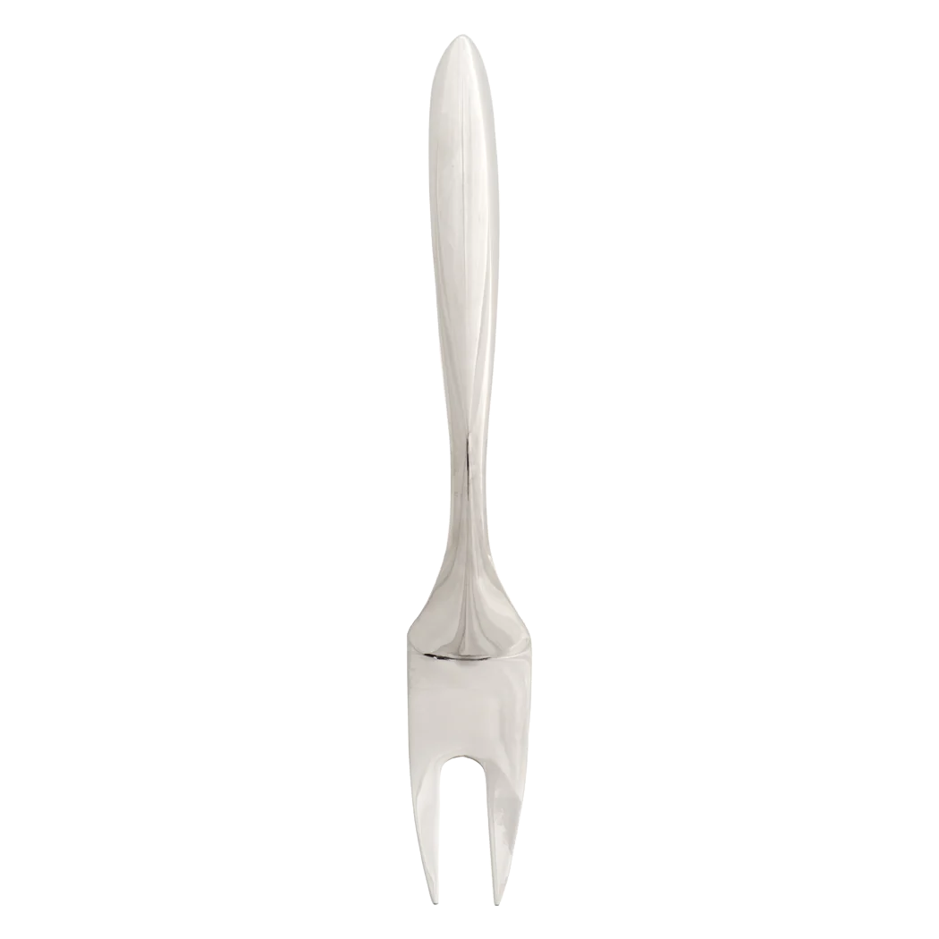 Browne Eclipse 14-Piece Stainless Steel Serving Fork Set - Perfect for Dinner Parties, Buffets & Catering Events