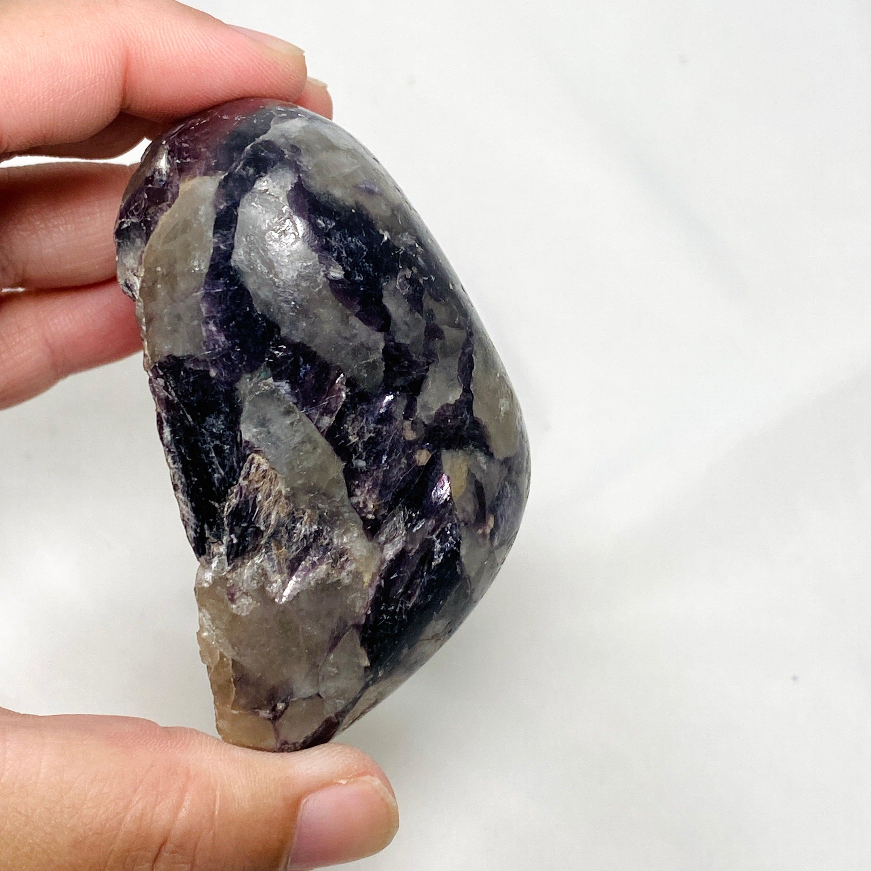 Silver Leaf Lepidolite CR3648 - Natural Healing Crystal for Stress Relief & Emotional Balance | Perfect for Meditation, Home Decor & Jewelry Making