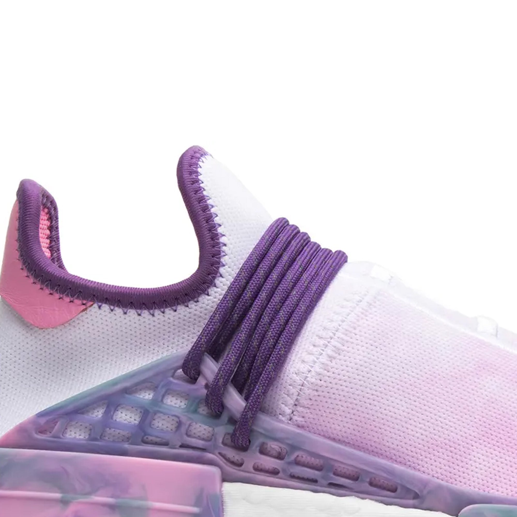 Adidas NMD x HU Pharrell Human Race Holi Festival Sneakers 'Pink Glow' (2018) - Limited Edition Running Shoes for Men, Comfortable Streetwear & Gym Workouts
