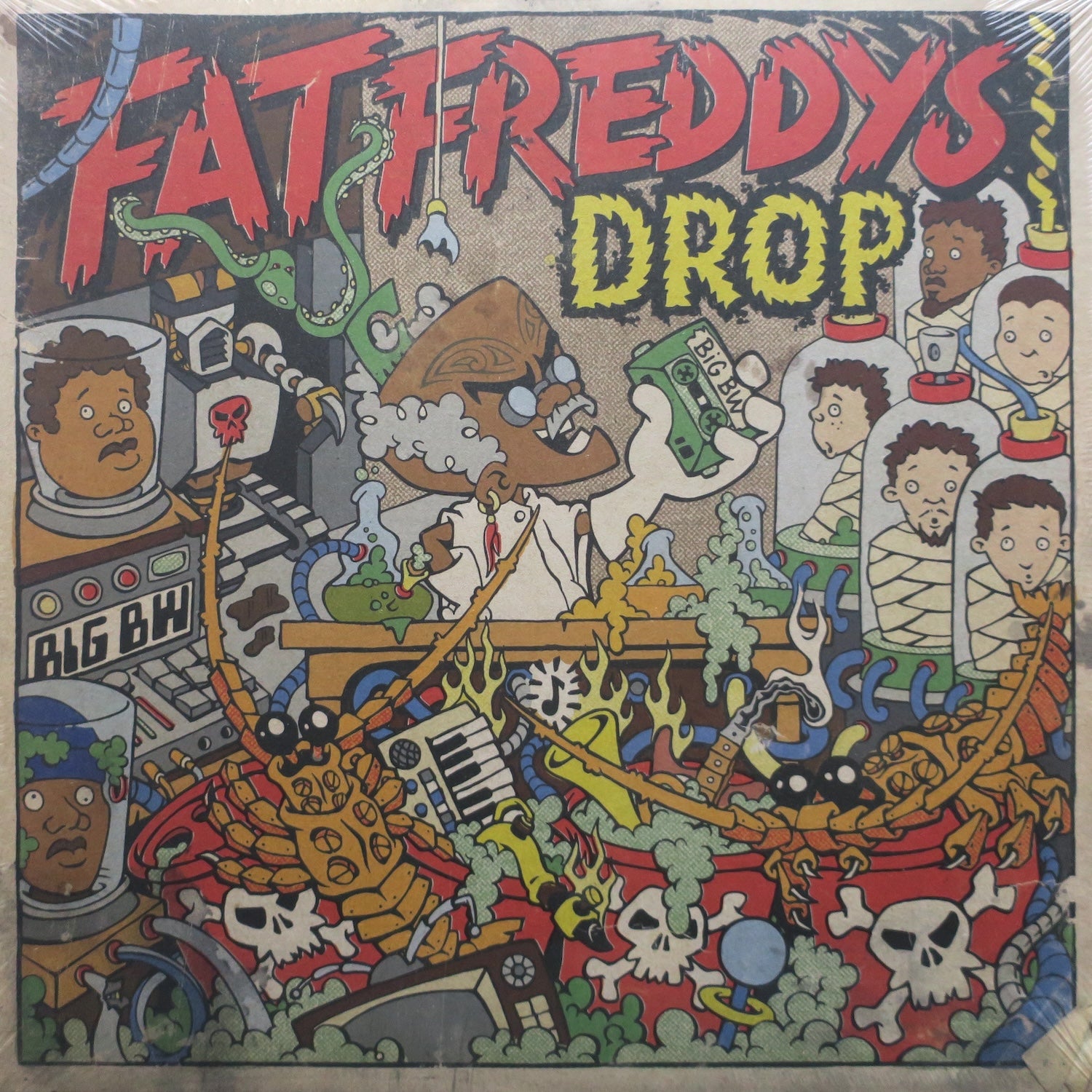 FAT FREDDY'S DROP 'Dr Boondigga & The Big BW' Vinyl 2LP Record | Limited Edition Reggae Album | Perfect for Vinyl Collectors & Music Lovers | Great for Home Listening, Parties & Gifts