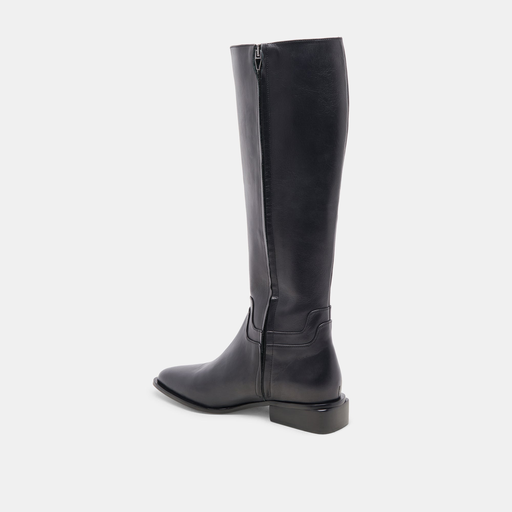 Verdi Wide Calf Boots for Women - Genuine Black Leather Ankle Boots for Comfort & Style - Perfect for Work, Casual Wear & Outdoor Activities