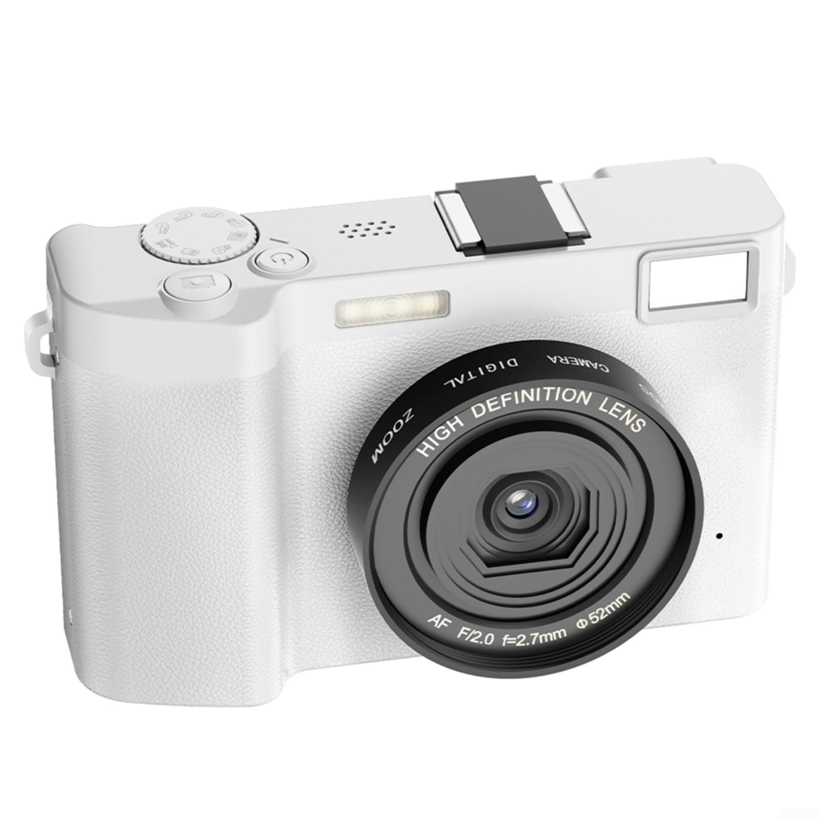 LVYXON 5K Digital Camera for Vlogging - WiFi Auto Focus, 6-Axis Anti-Shake, 3.0