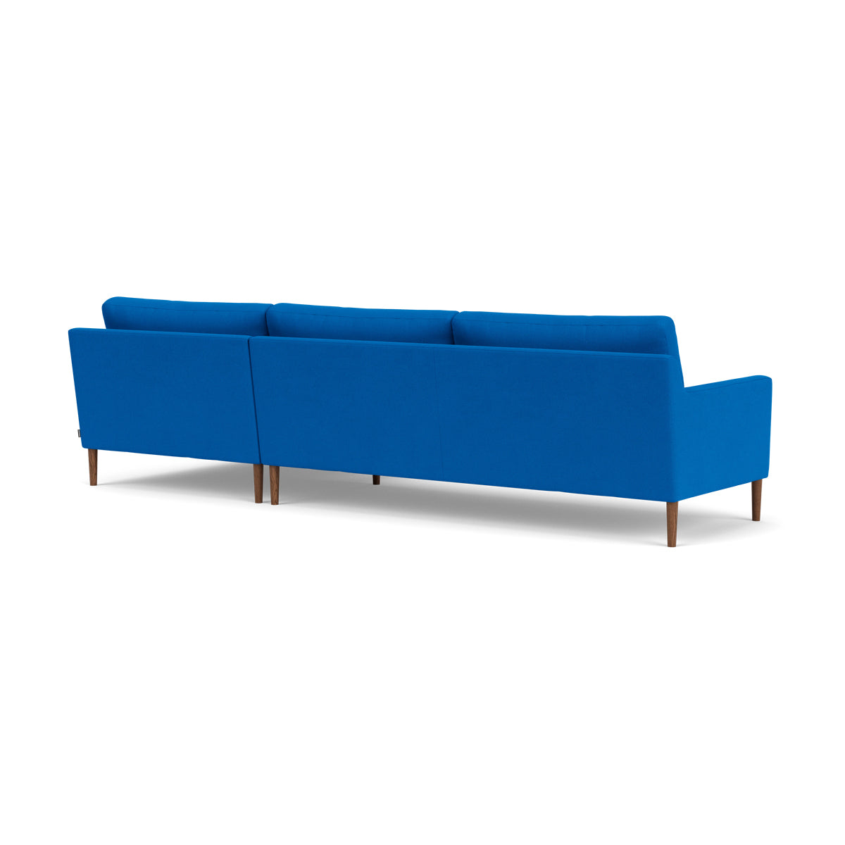 Astha Fabric Right Chaise Sofa - Modern Upholstered Sectional Couch for Living Room, Lounge & Small Spaces