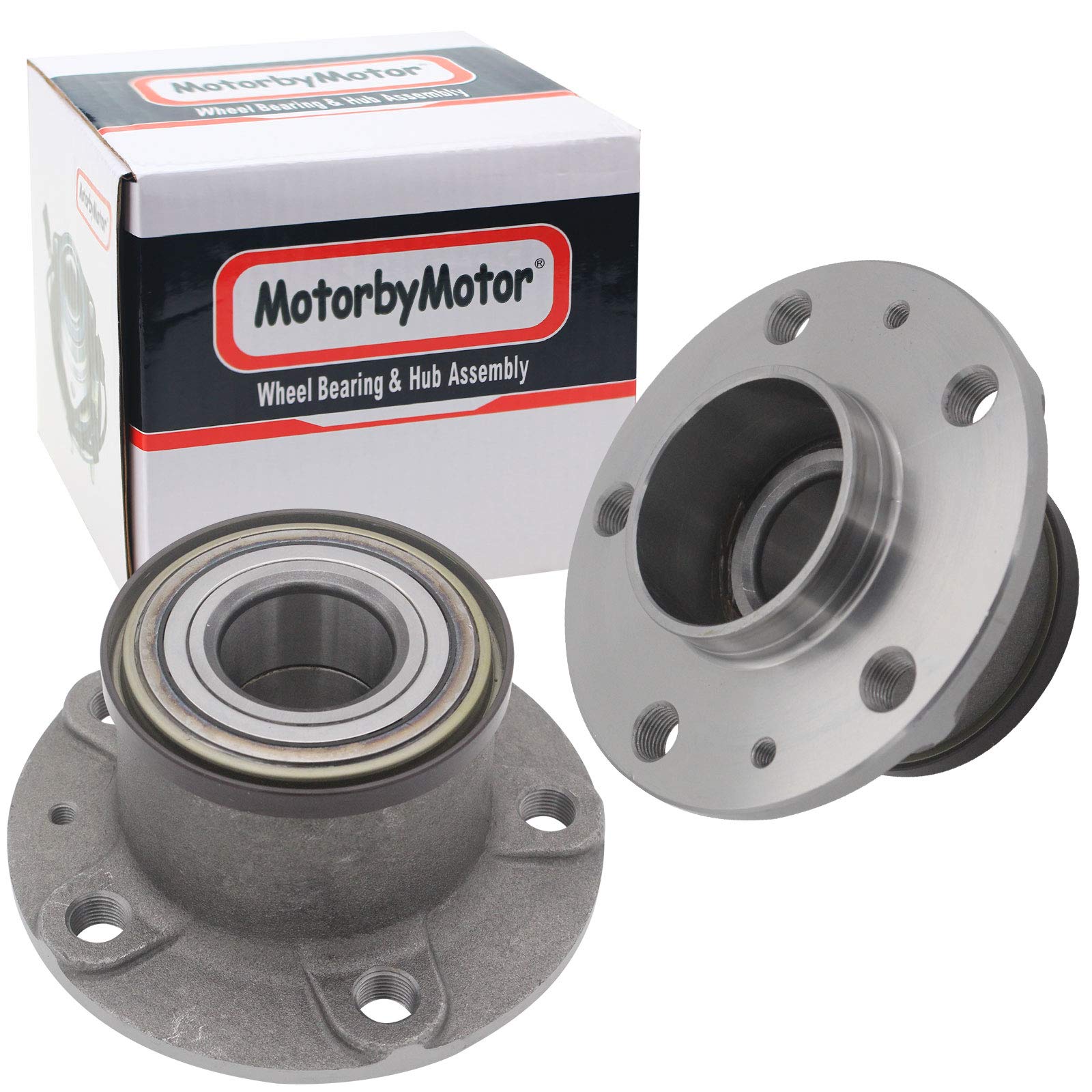 541018 Rear Wheel Bearing and Hub Assembly Compatible with 2014-2023 Ram Promaster 1500 2500 3500 - 2pc Set - Perfect for Smooth Rides and Heavy-Duty Towing