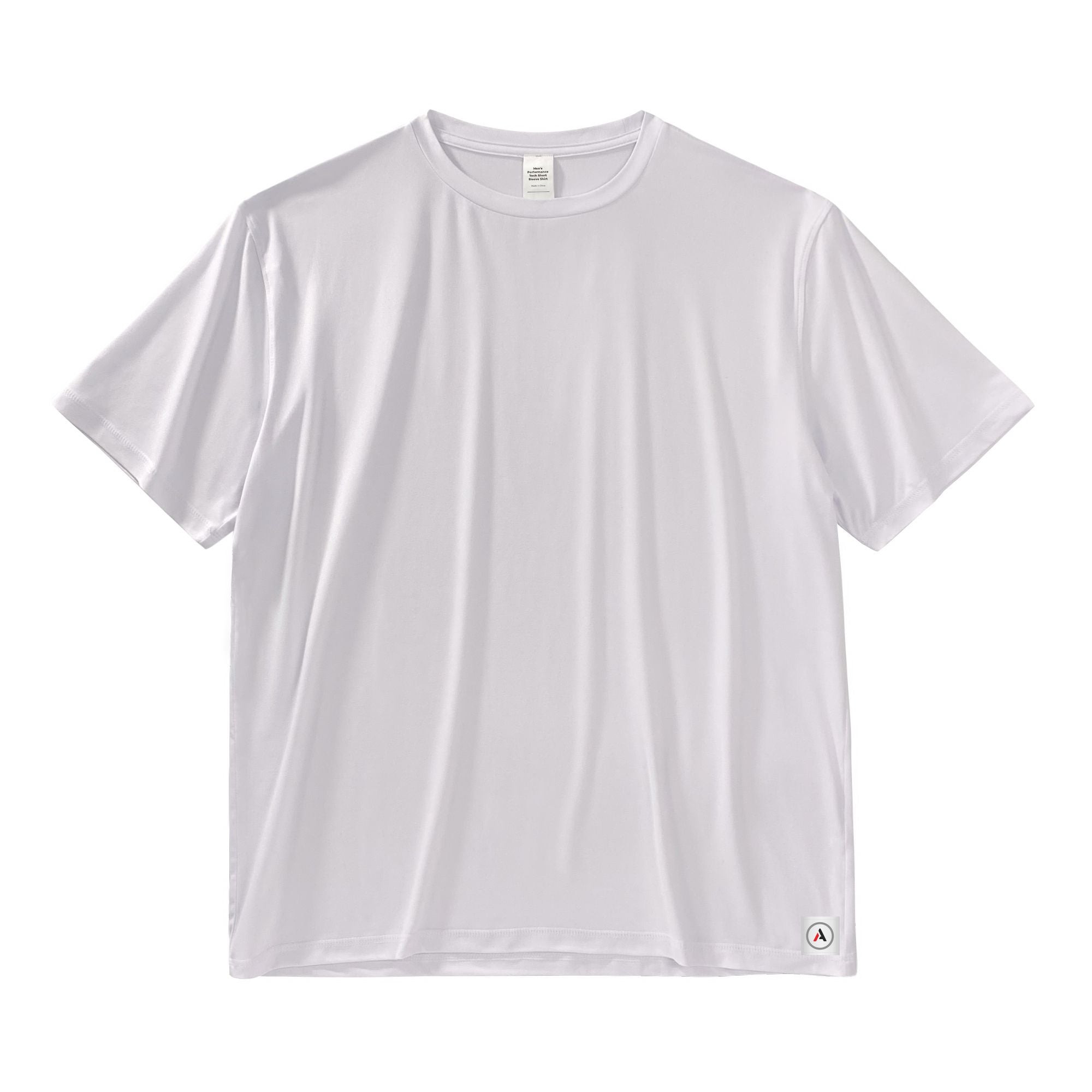 Men's Performance Tech Short Sleeve Shirt - Moisture Wicking & Breathable Activewear for Running, Gym & Outdoor Sports