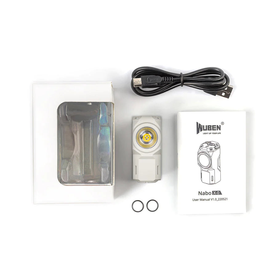 Wuben X0 Ultra-Bright LED Flashlight - 1200 Lumens, Waterproof, Rechargeable - Perfect for Camping, Hiking, Emergency & Outdoor Adventures