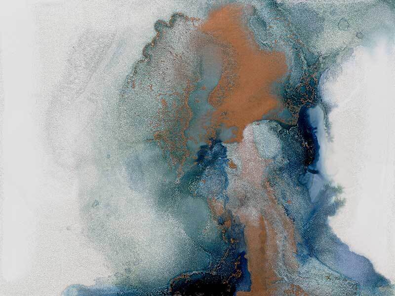 Dust and Sky II Canvas Art Print - Modern Abstract Wall Decor for Living Room, Bedroom & Office - Perfect for Home & Office Decor
