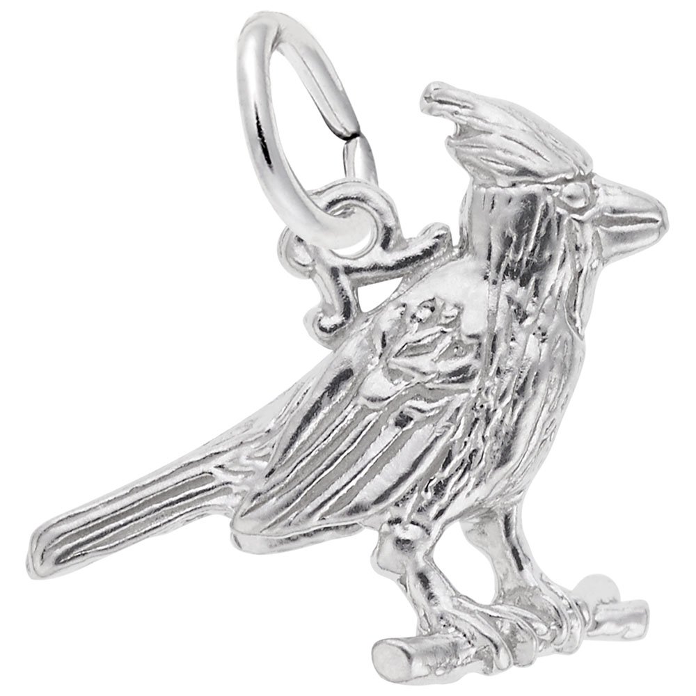 Cardinal Charm Pendant - Elegant Jewelry Charms for Bracelets & Necklaces - Perfect for Gifts, DIY Crafting, and Everyday Wear