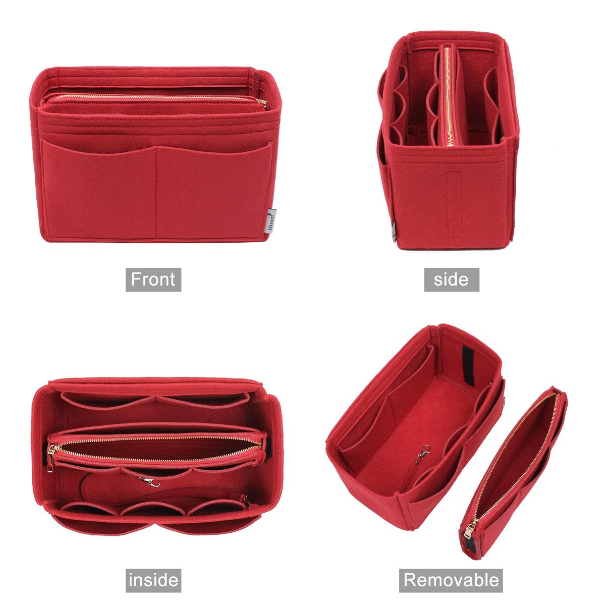 Purse Organizer Insert - Multi-Size Bag Organizer for Speedy Neverfull & Large Totes (5 Sizes) | Perfect for Travel, Work & Daily Organization