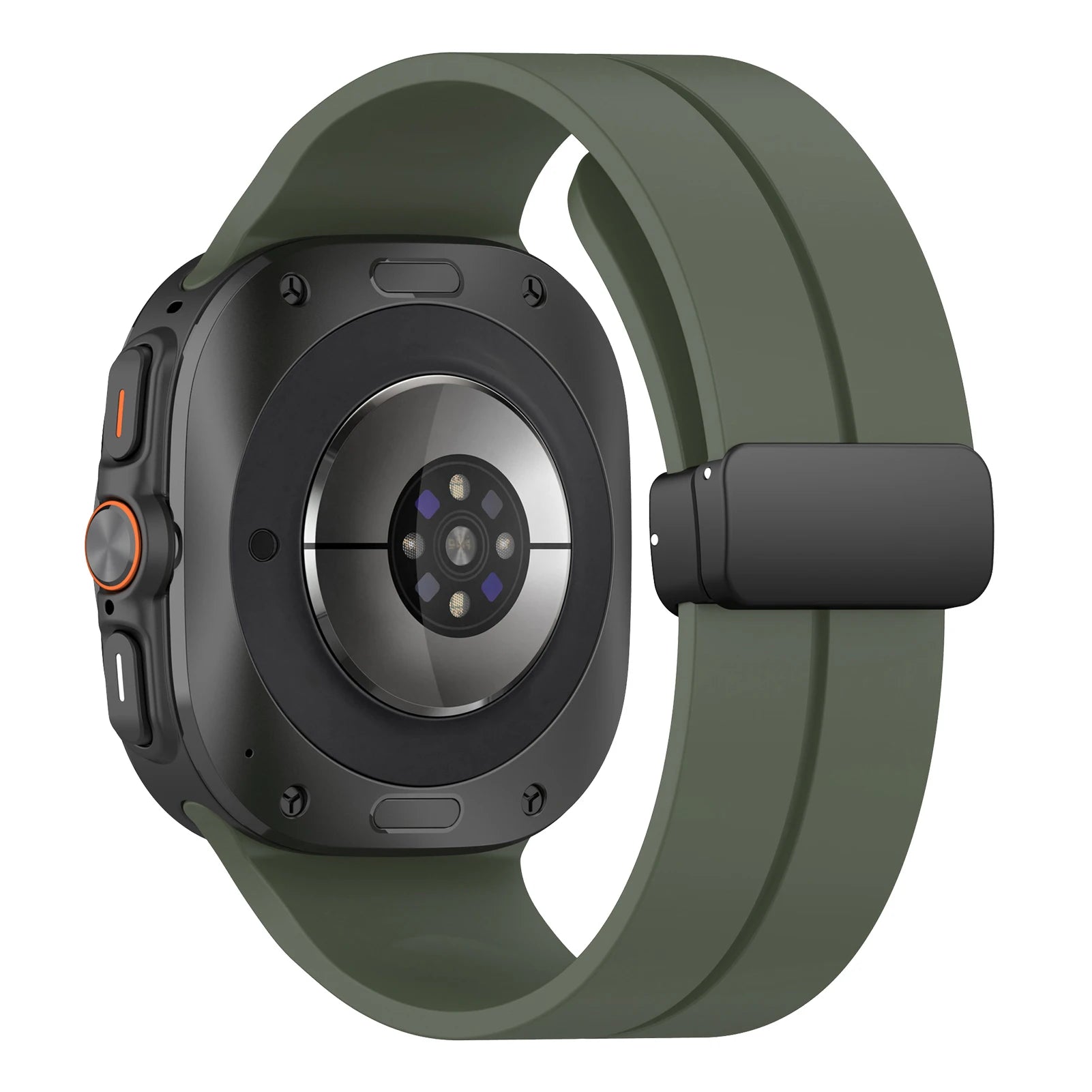 Magnetic Silicone Band for Samsung Galaxy Watch Ultra - Durable, Comfortable Strap for Workout, Running & Outdoor Activities