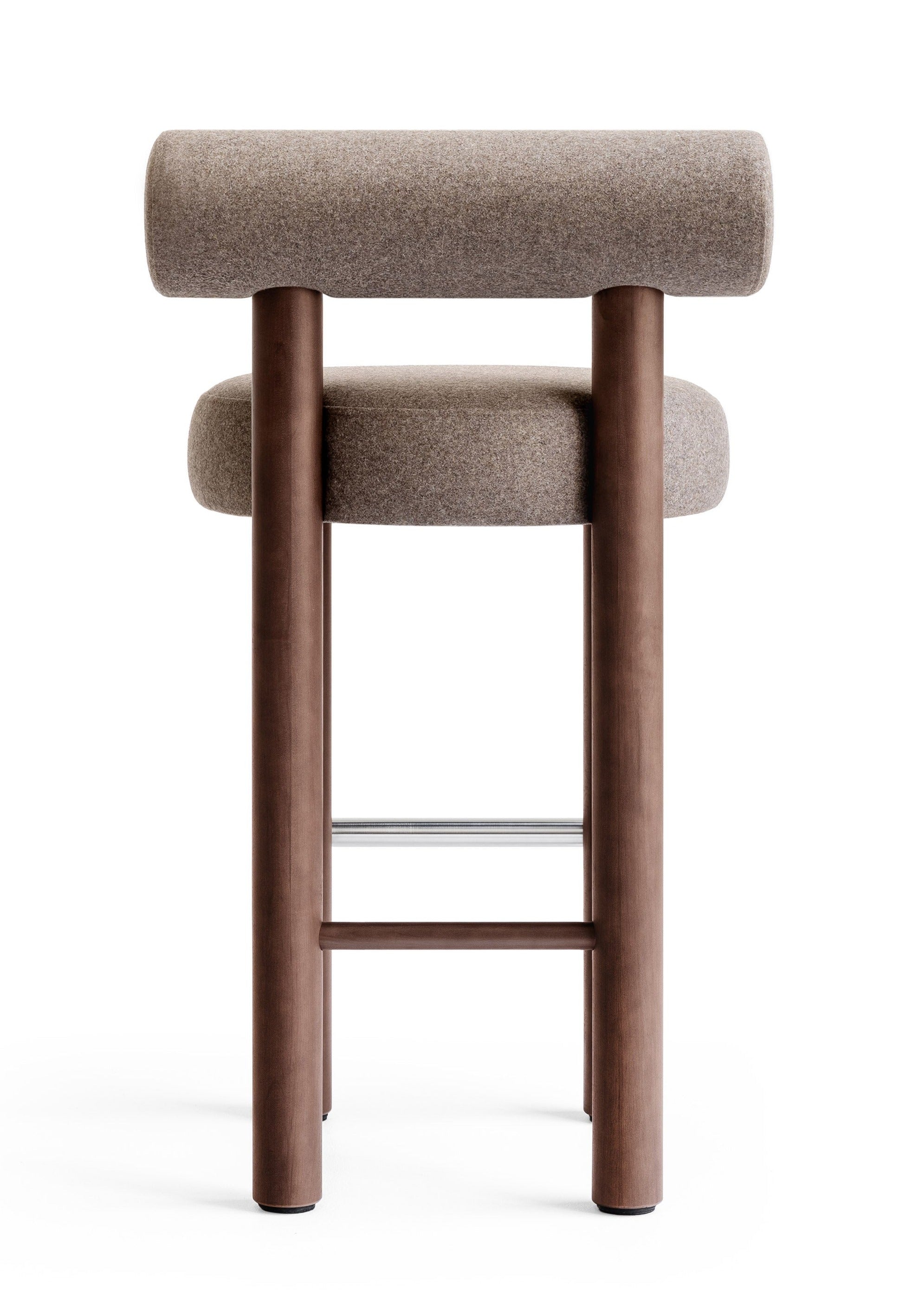 Noom Gropius Stool CS2 - Modern Minimalist Bar Stool for Kitchen, Dining & Gaming Setup - Ergonomic Design for Comfortable Seating at Home or Office