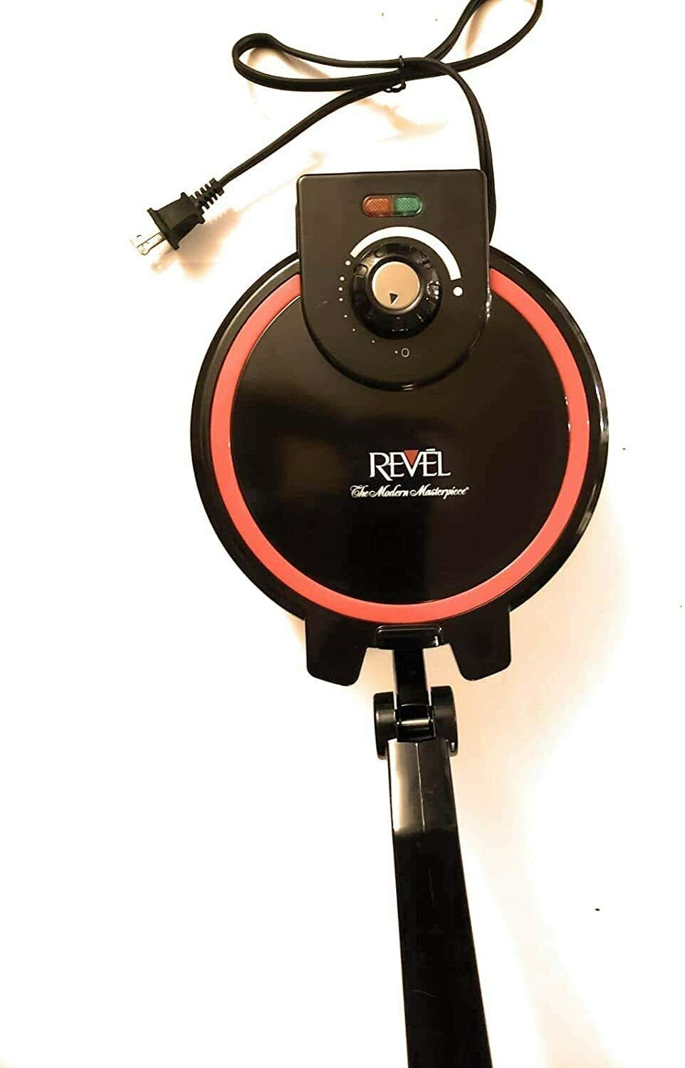 Revel Roti CTM 630 Electric Tortilla Maker & Flatbread Press Machine with Adjustable Temperature Control - 10 Inch Non-Stick Plate for Homemade Roti, Chapati, Naan - Perfect for Restaurants, Home Kitchens & Meal Prep