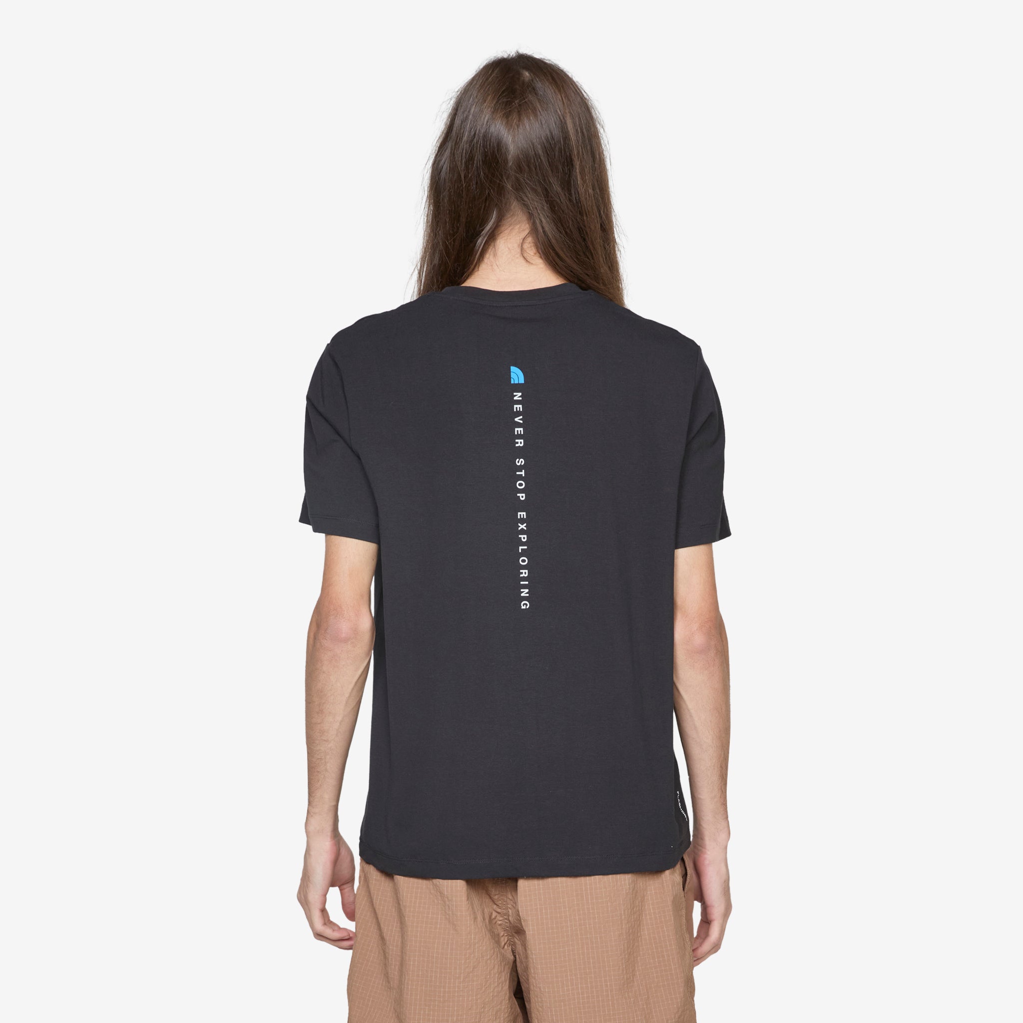 The North Face Climb II Short Sleeve Graphic T-Shirt for Men - Black | Outdoor Climbing & Casual Wear