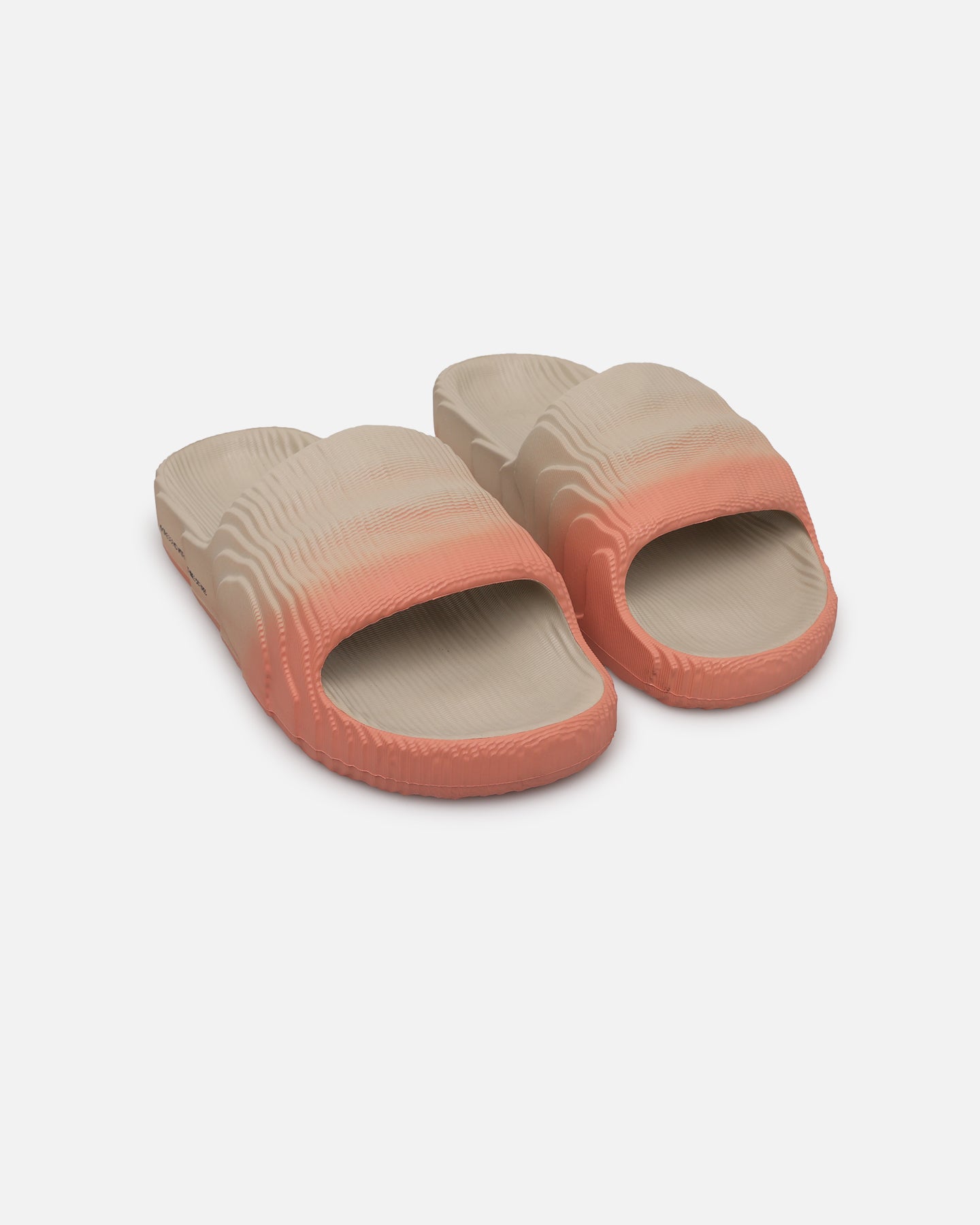 Adidas Adilette 22 Slides - Wonder Beige/Clay - Comfortable Summer Sandals for Men & Women - Perfect for Pool, Beach, Gym and Lounge Wear