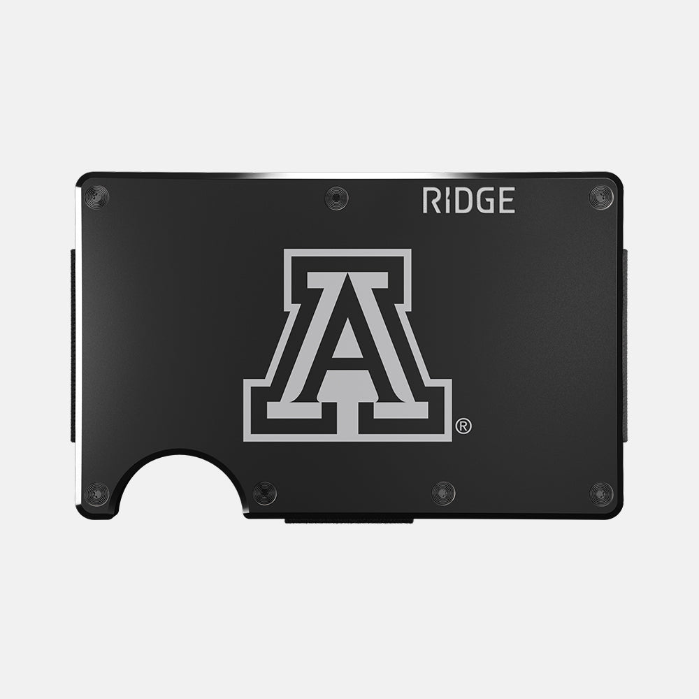 Ridge Wallet Slim Minimalist Front Pocket RFID Blocking Wallet - Arizona Wildcats Themed for Fans | Perfect for Everyday Carry, Travel & Gifting