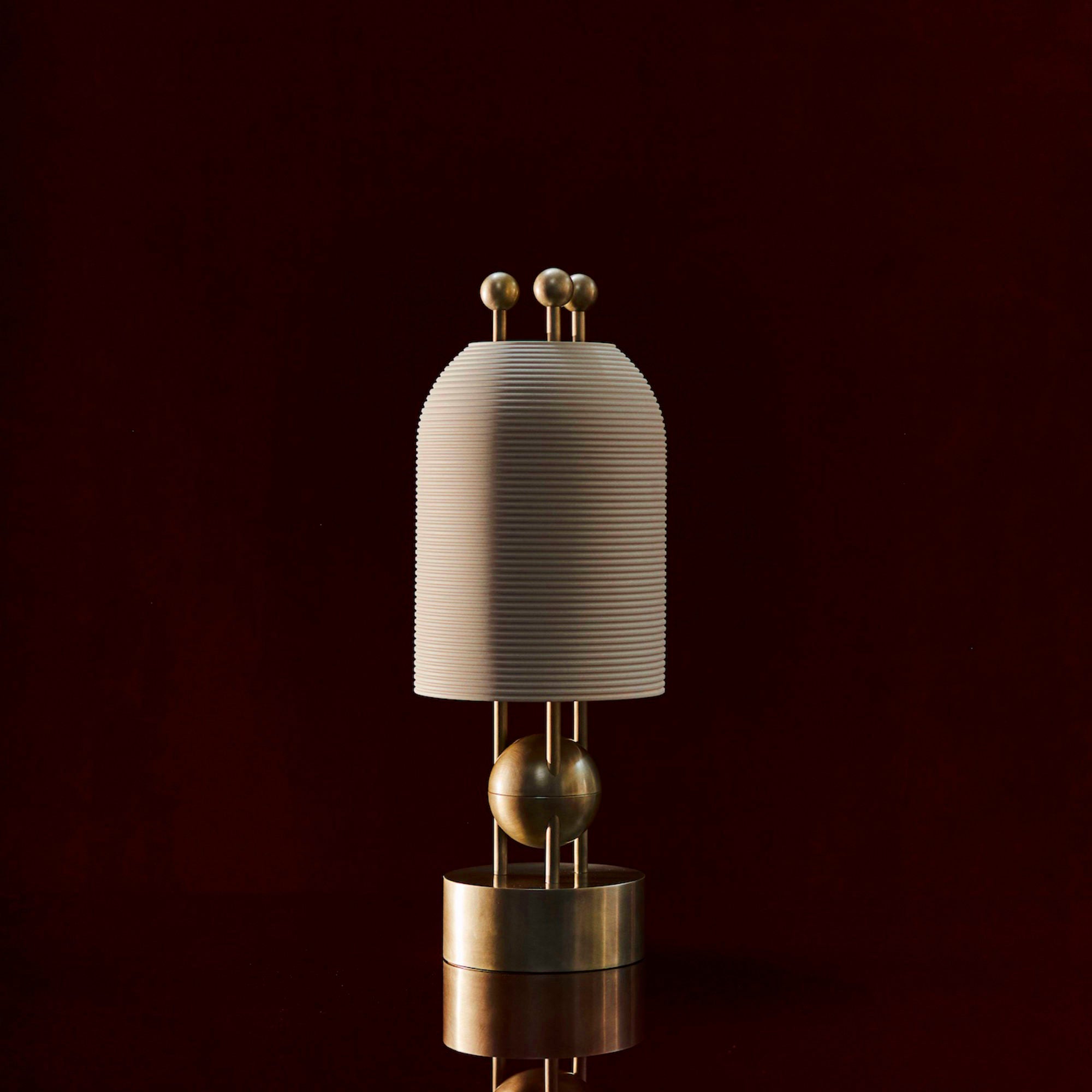 Bertha Table Lamp - Modern LED Desk Light with Adjustable Brightness, Perfect for Home Office, Bedroom, and Reading Nook