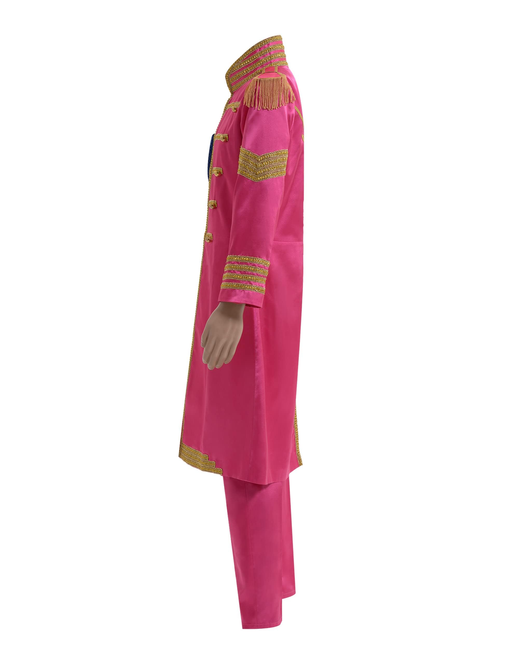Vintage 1960s British Pop Star Costume for Men - 60s Rock Band Musician Jacket & Suit for Halloween, Cosplay, and Themed Parties
