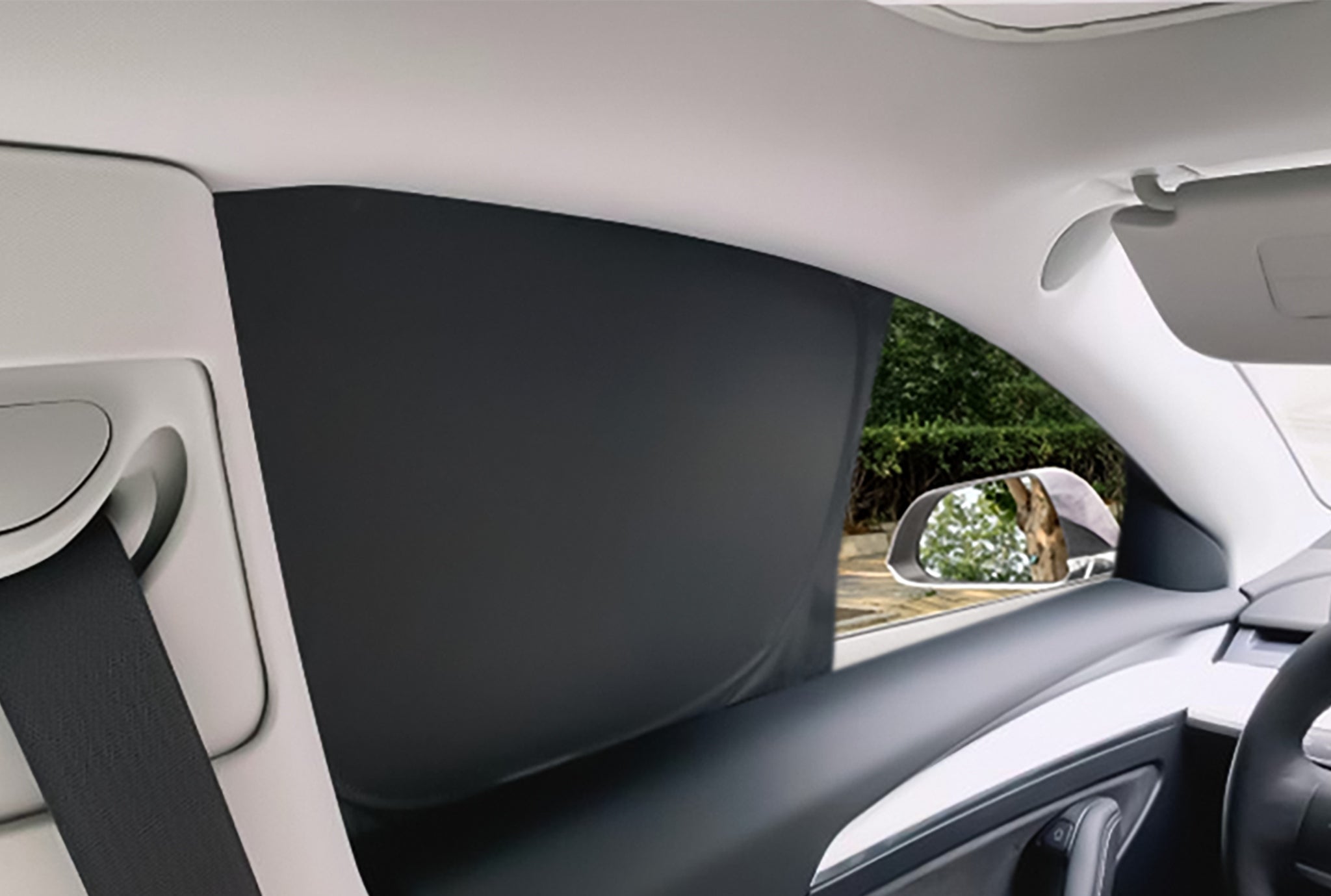 Tesla Model Y & 3 Side Window Sunshades (2017-2025) - UV Protection & Privacy Shield for Cars | Perfect for Road Trips, Parking & Baby Protection