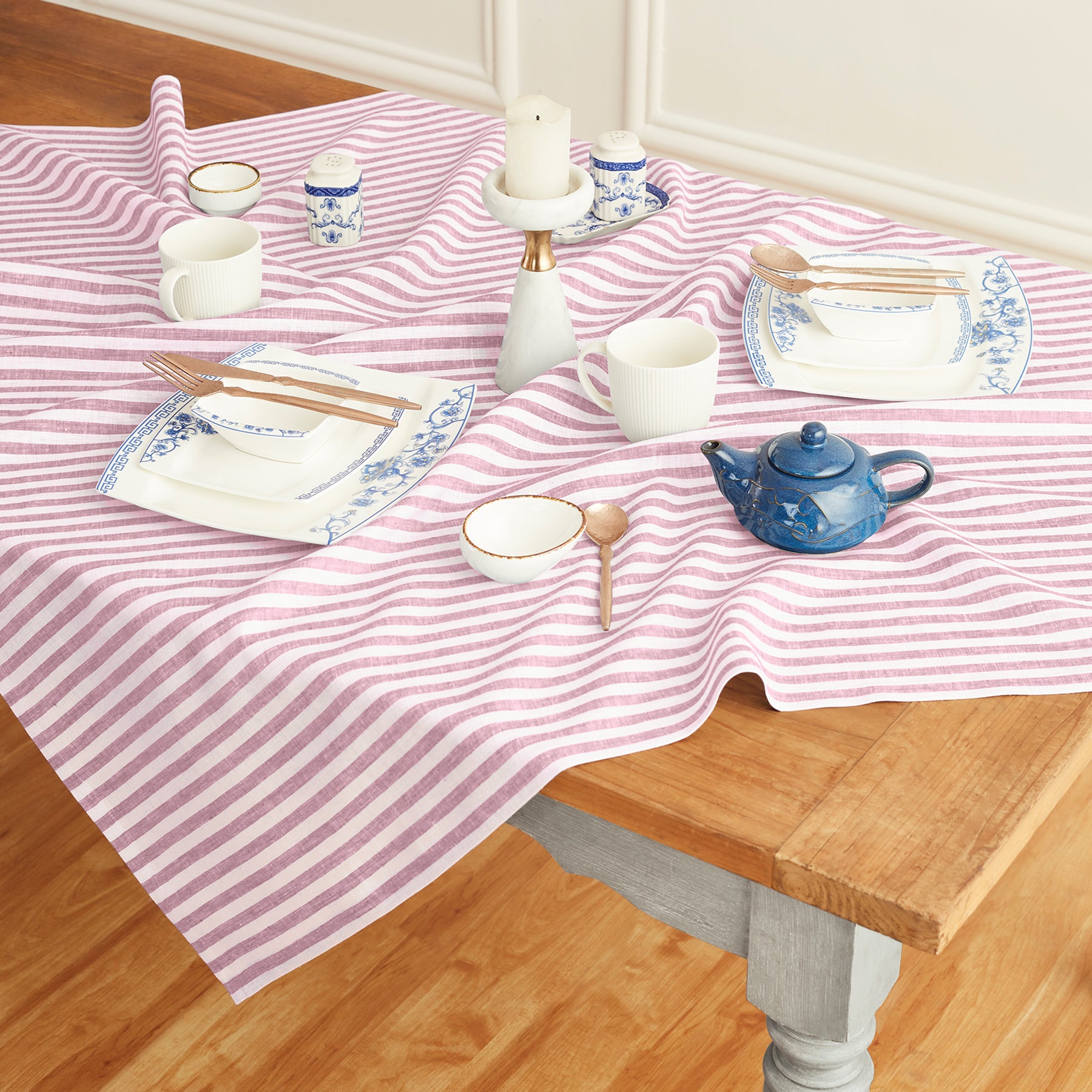Black and White Amalfi Stripe