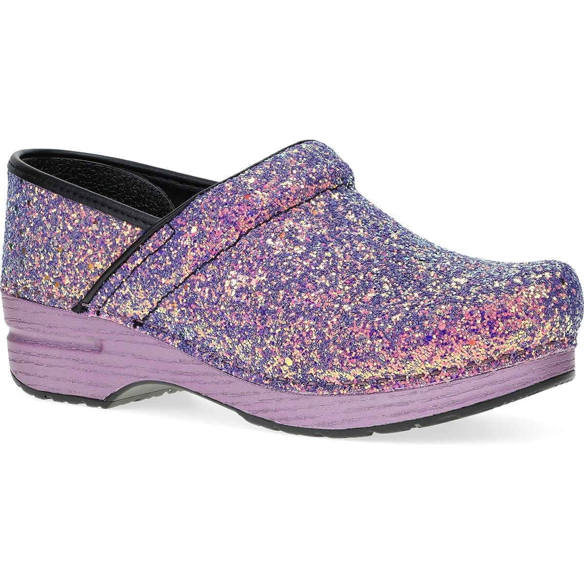 DANSKO Professional Glitter Clogs - Slip-Resistant Work Shoes for Nurses, Chefs & Healthcare Workers - Comfortable & Stylish for Long Shifts