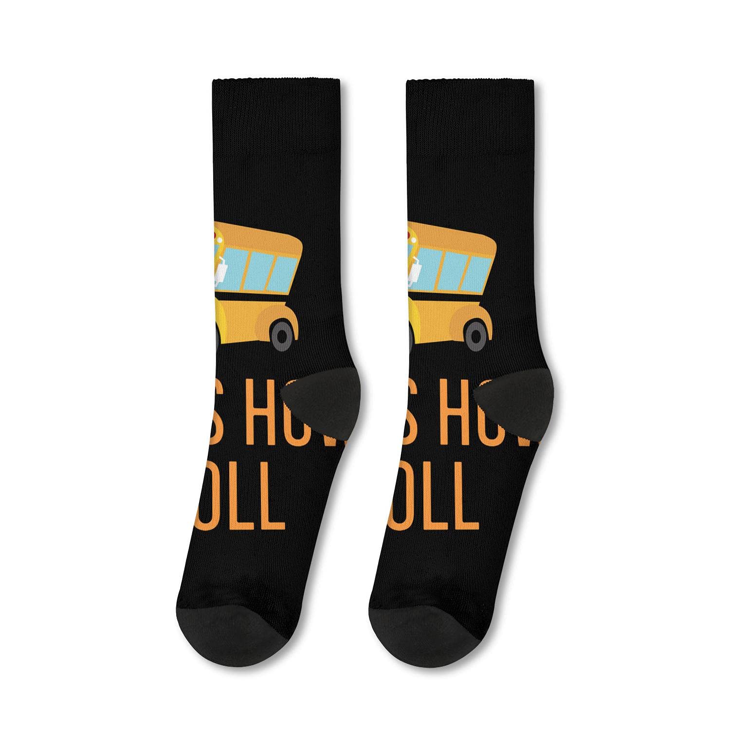 Comfortable High Ankle Crew Socks for Men & Women - Breathable Sports Socks with Cute & Funny Designs - Perfect Gift for Athletes, Runners & Casual Wear