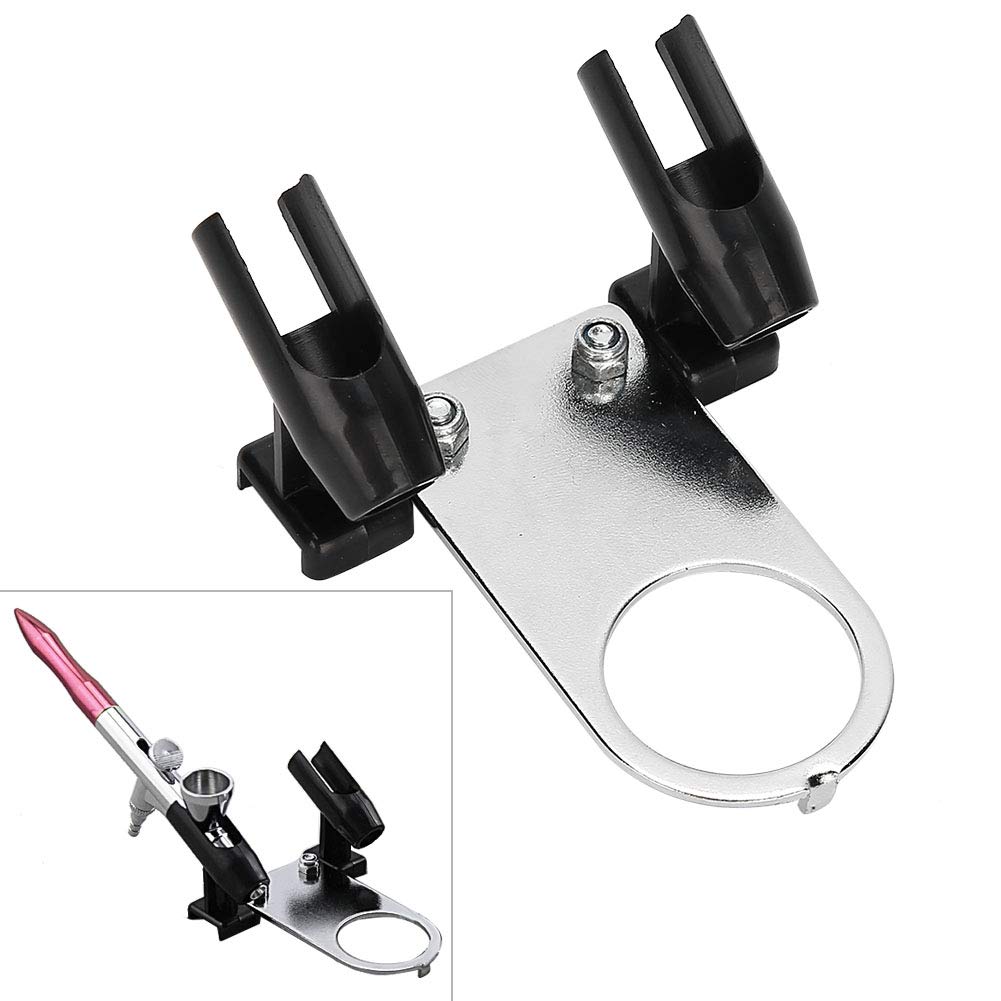 Universal T70 Clamp-on Airbrush Holder - Mini & Simple Airbrush Stand for Hobby, Art & Painting - Perfect for Artists, DIY Projects & Craft Workstations