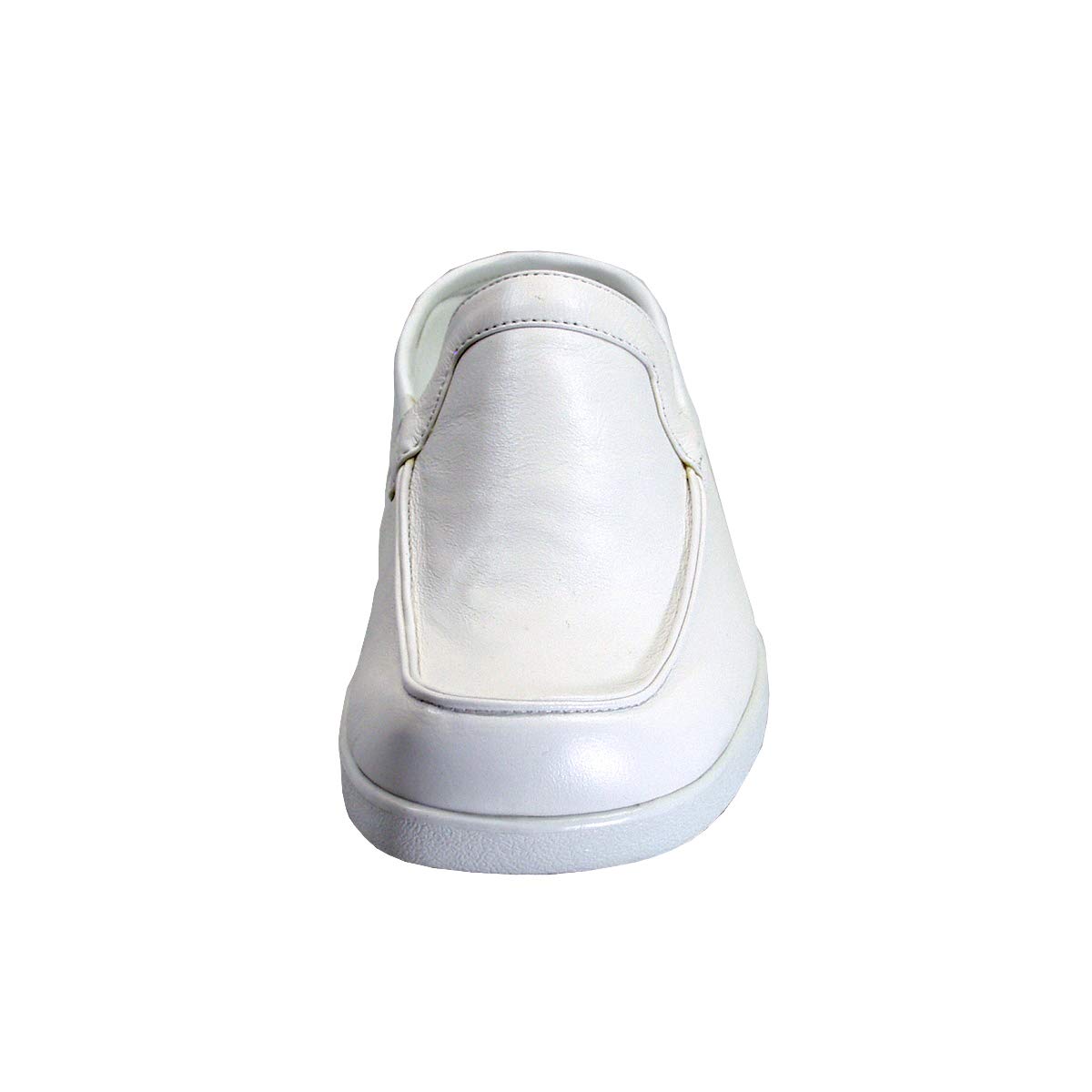 24 Hour Comfort Ethel Wide Width Comfort Leather Clogs for Women - Slip Resistant & Supportive - Perfect for Nurses, Chefs & All-Day Wear