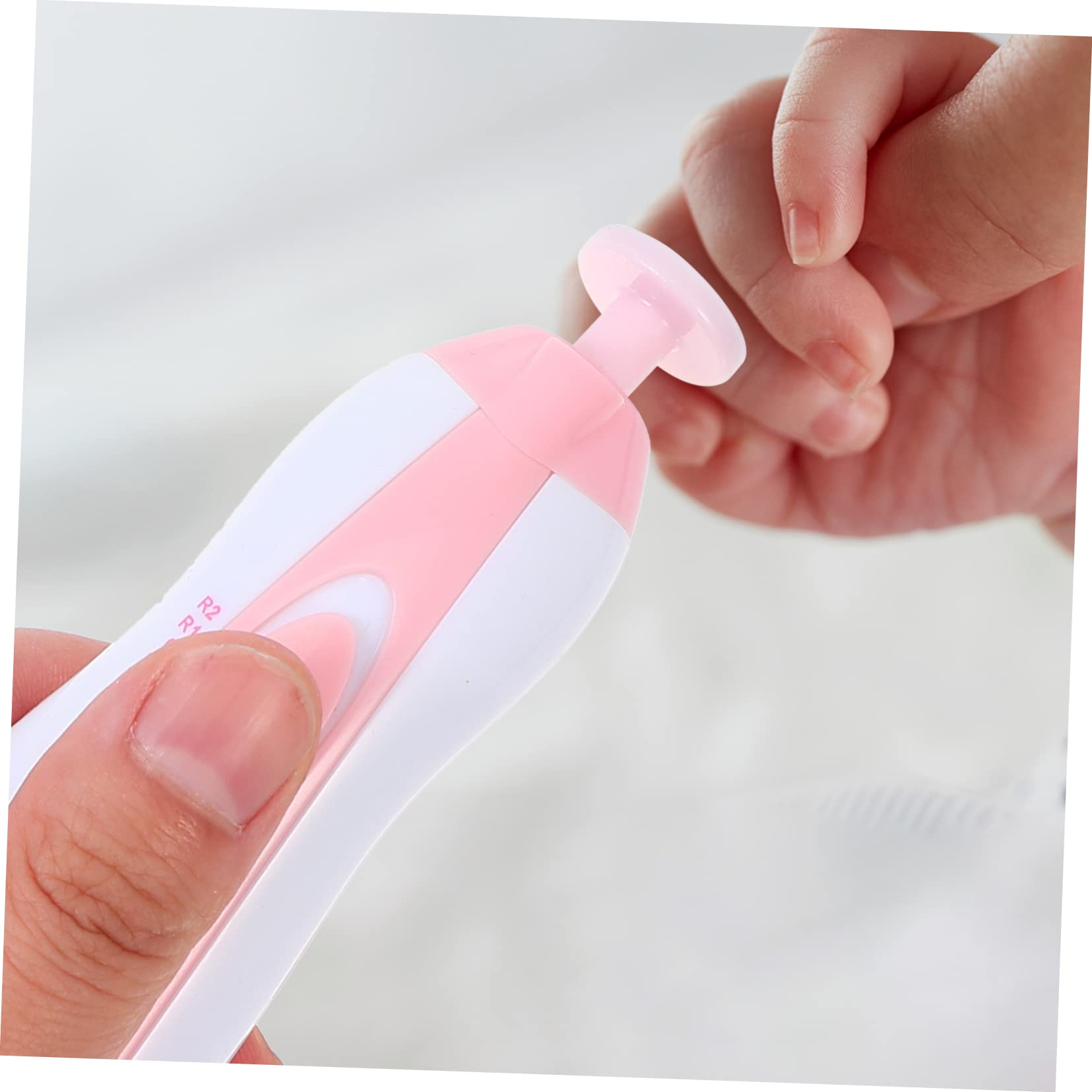 iFundom 8-Piece Kids Nail Care Kit - Electric Nail Trimmer & Manicure File Set for Children, Safe & Easy Baby Nail Polish Tool - Perfect for Toddler Grooming, Travel, and Home Use