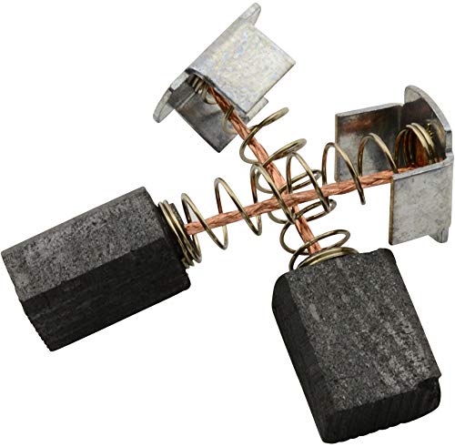 Ryobi Grinder SG1155 Carbon Brushes CA-07-72357 (0.19x0.31x0.39 Inch) - Replacement Motor Brushes for Power Tools - Perfect for Woodworking, Metal Grinding & DIY Projects