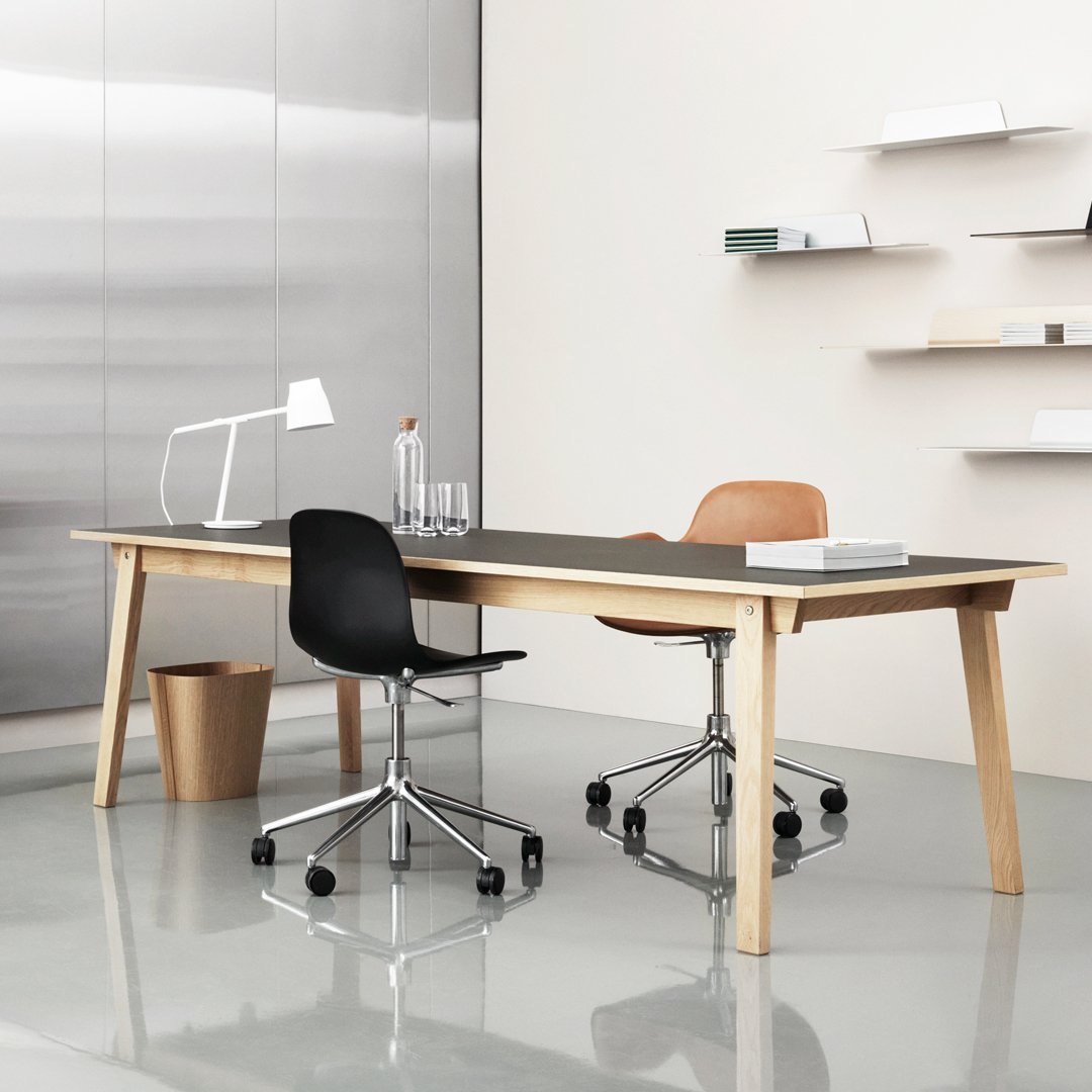 Ergonomic Form Chair with 5W Swivel Base & Gas Lift - Adjustable Office Chair for Home & Workspace - Perfect for Computer Desk, Gaming, and Professional Workstations