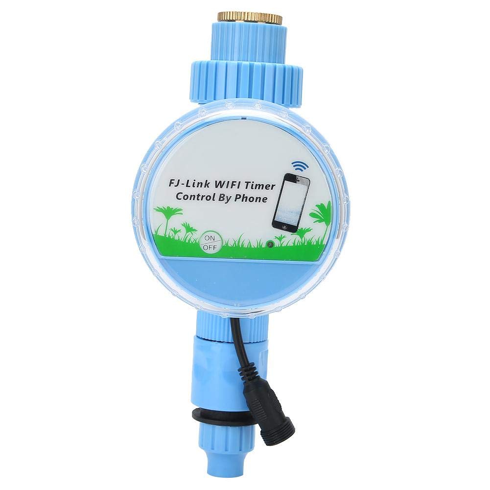 Smart WiFi Watering Timer with Leakproof Design - Automatic Drip Irrigation Controller for Garden, Lawn, Balcony & Yard - Phone App Control, Durable Rubber Gasket - Perfect for Home Gardening & Landscape Watering